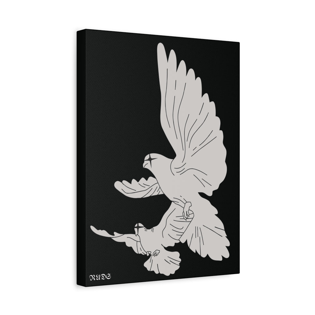Elegant Bird Wall Art Canvas