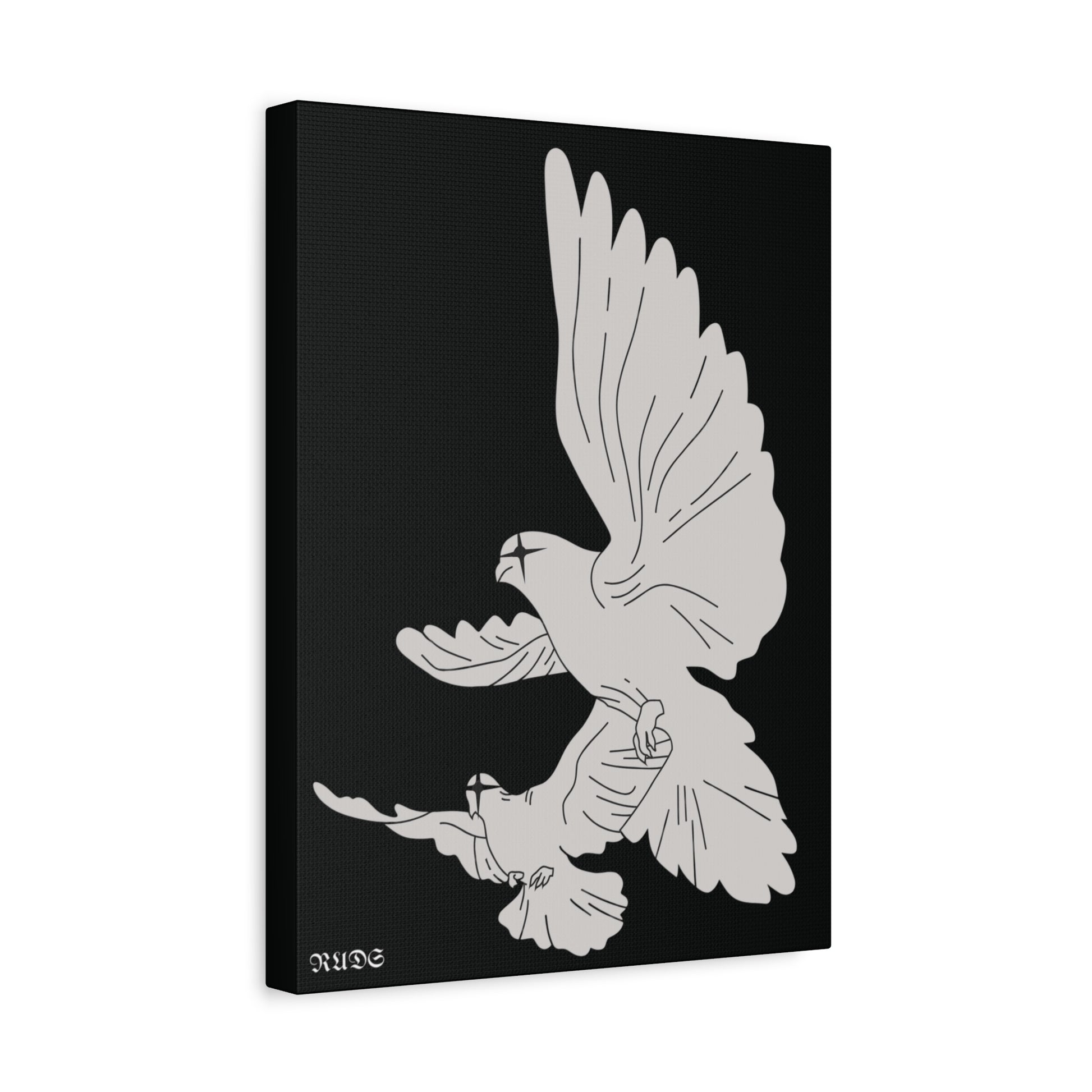 Elegant Bird Wall Art Canvas