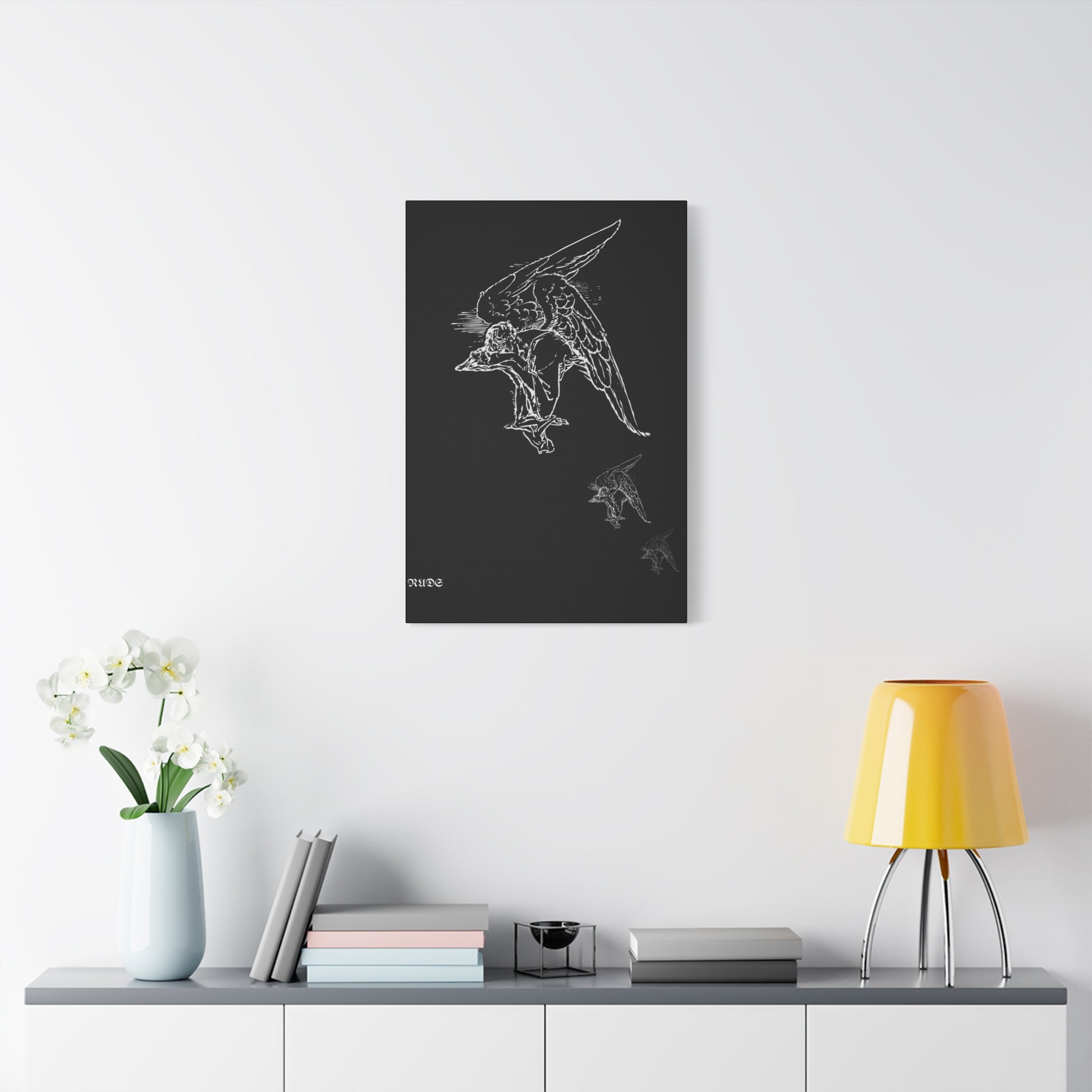 Artistic Angel Canvas Print