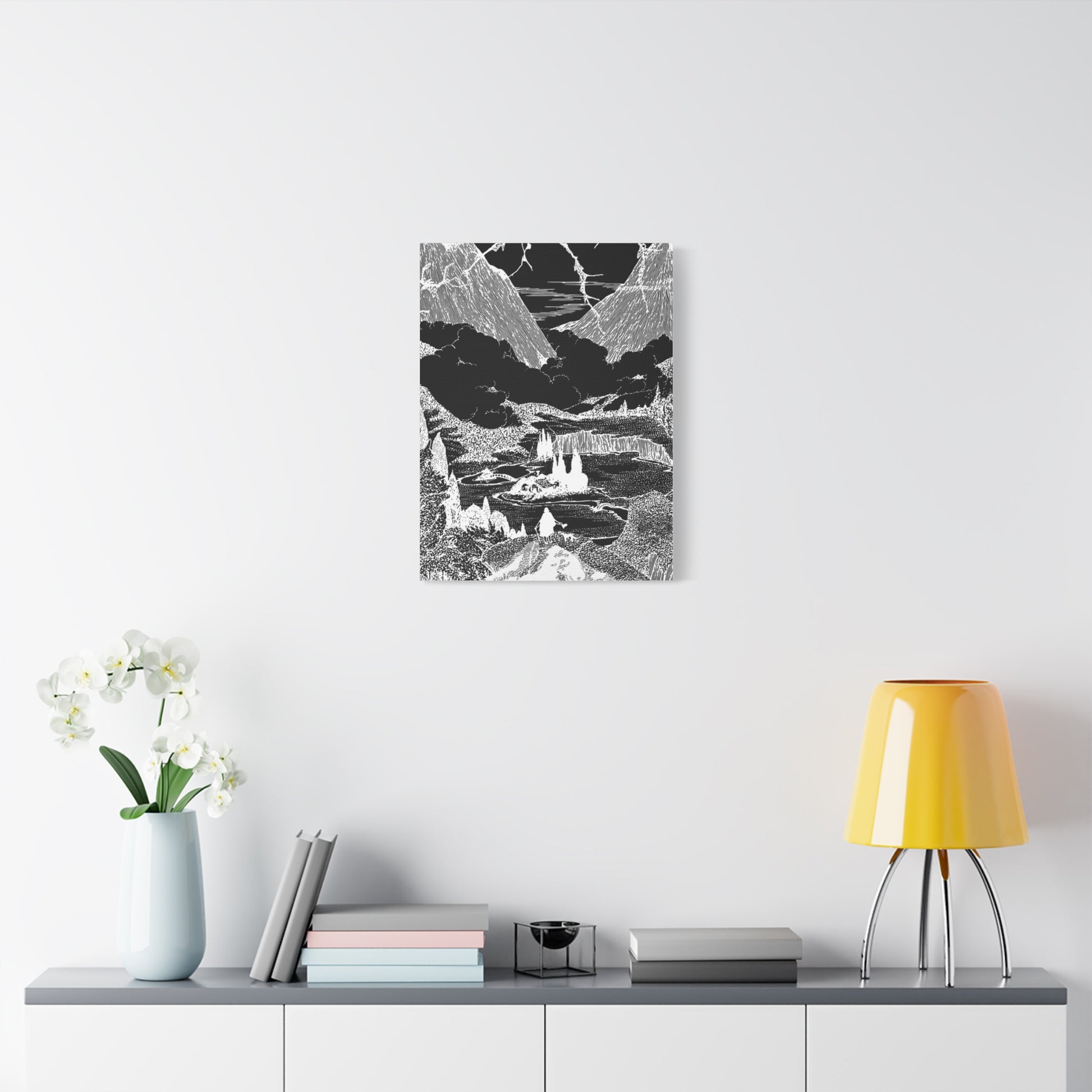 Monochrome Canvas Wall Art