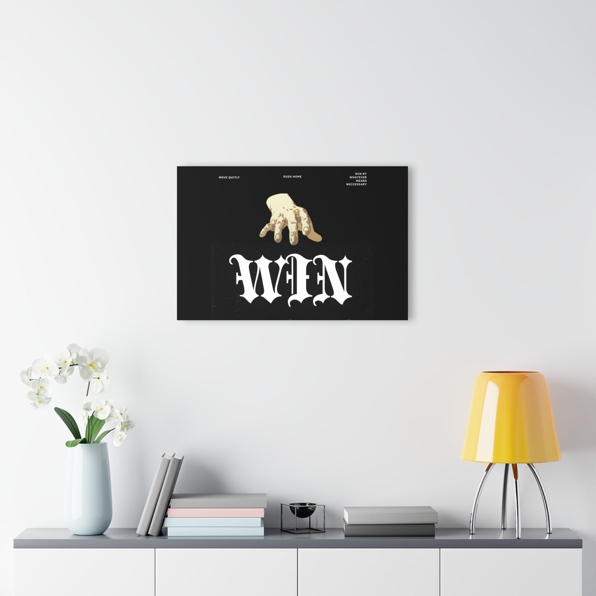 Win Canvas Piece