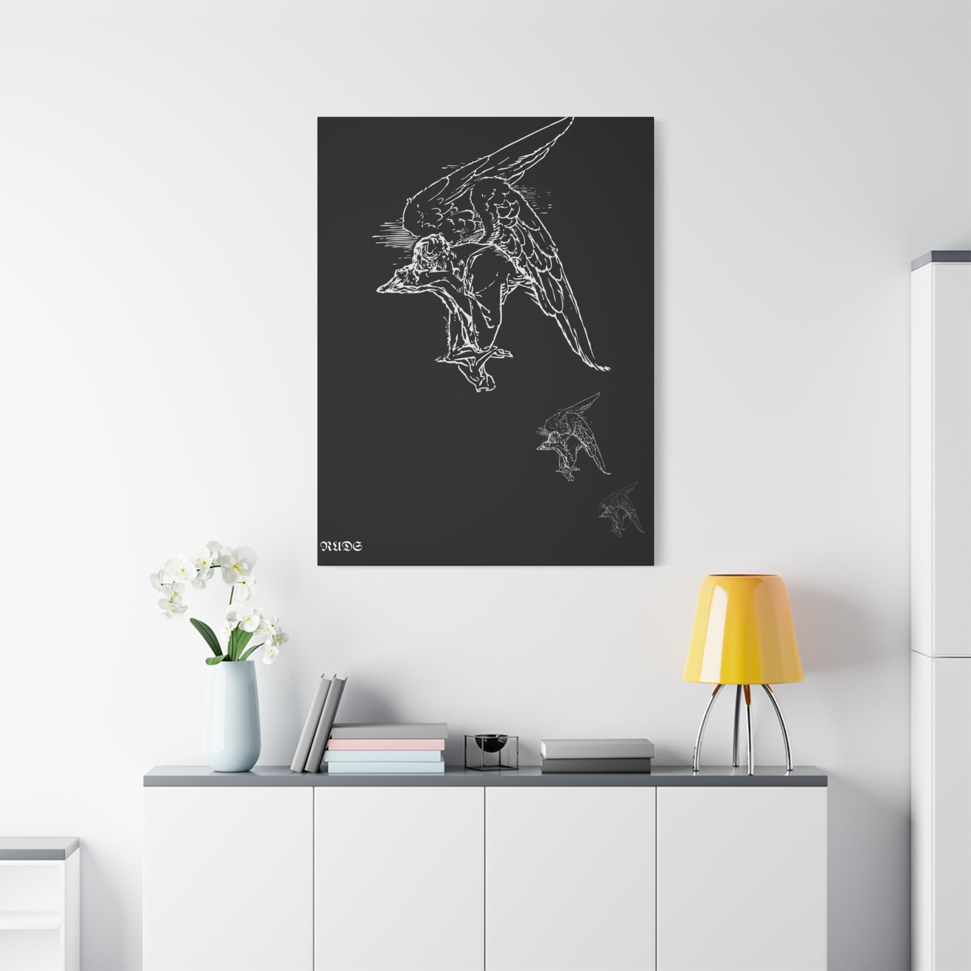 Artistic Angel Canvas Print