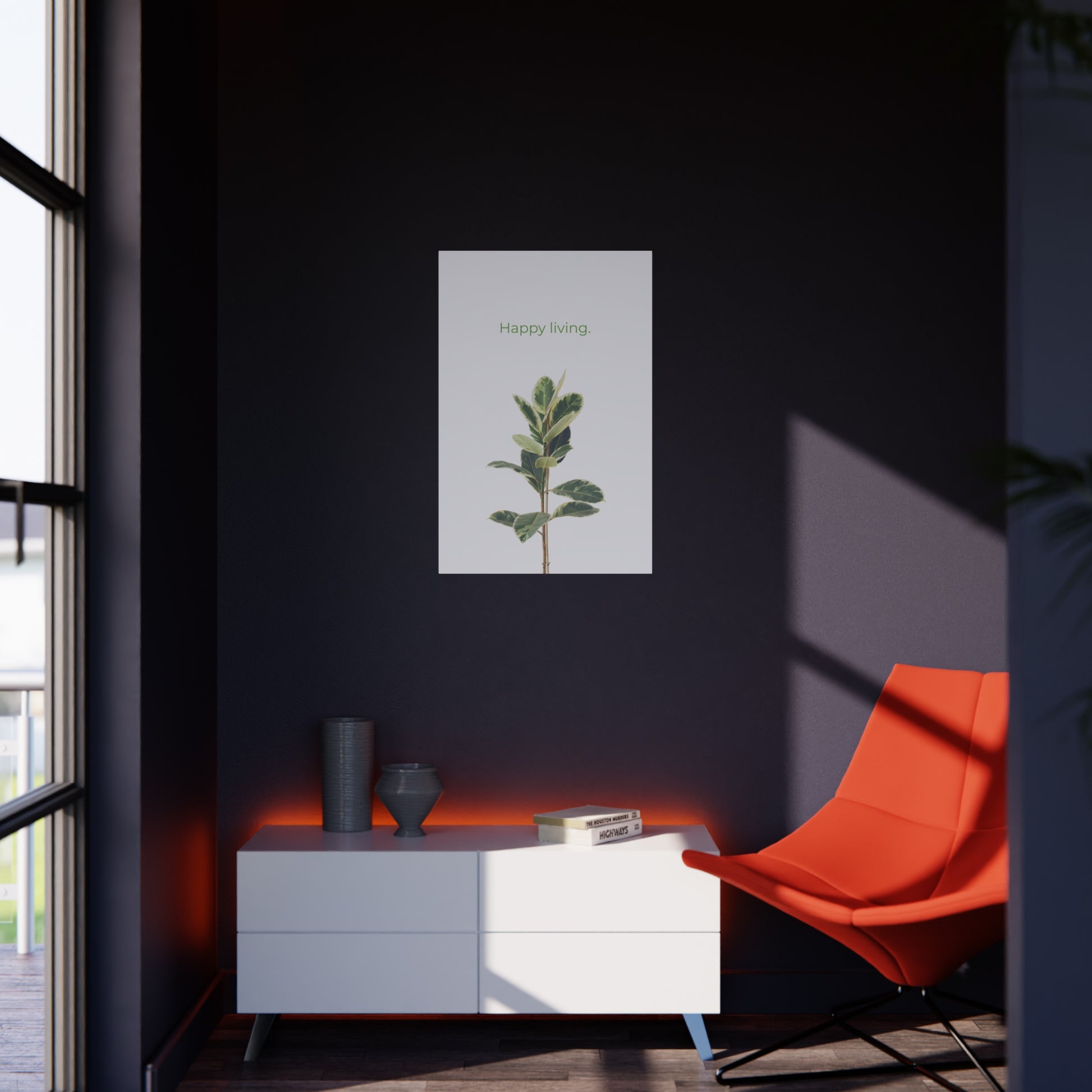 Foam Board Wall Art - Plant Life Aesthetic Room Decor