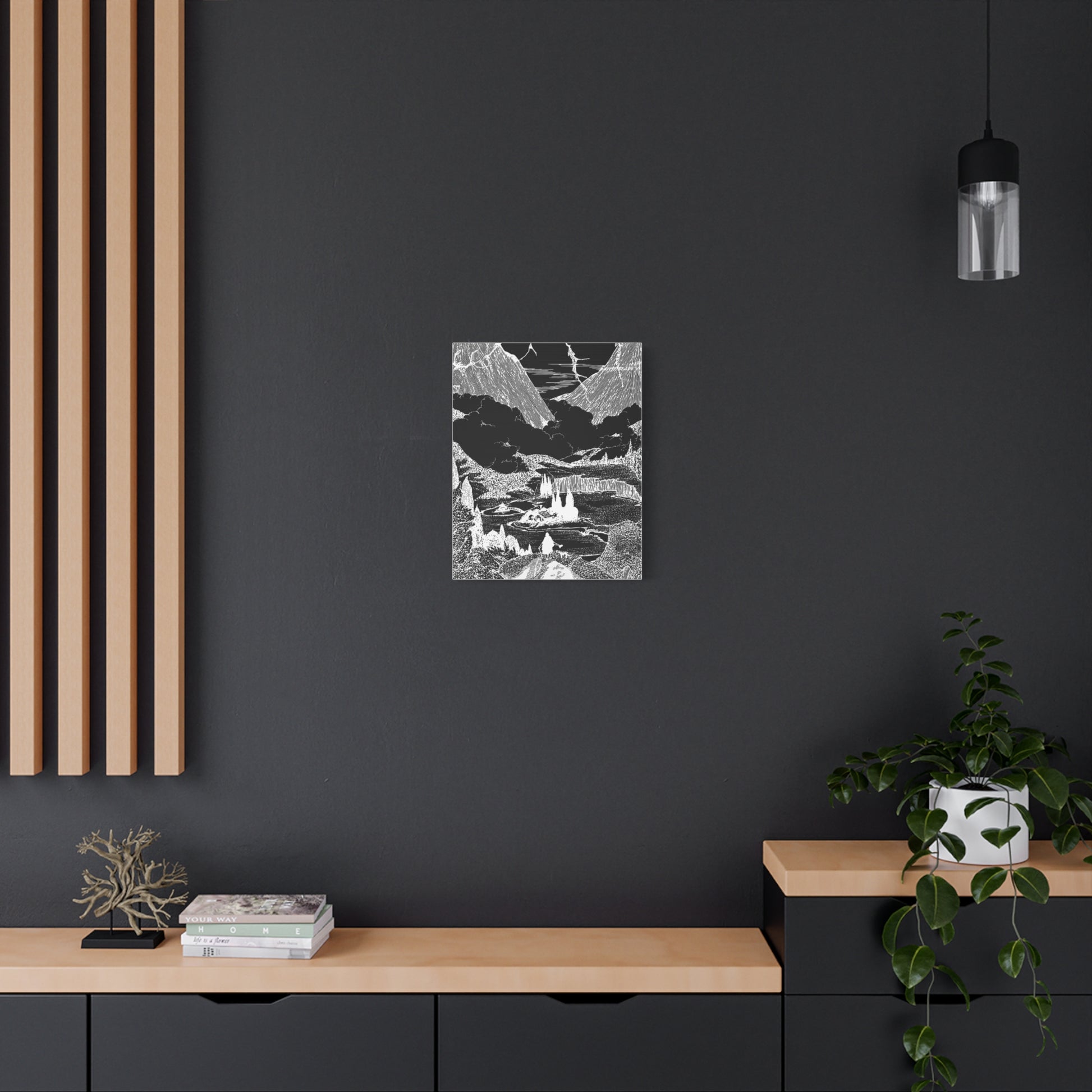 Monochrome Canvas Wall Art