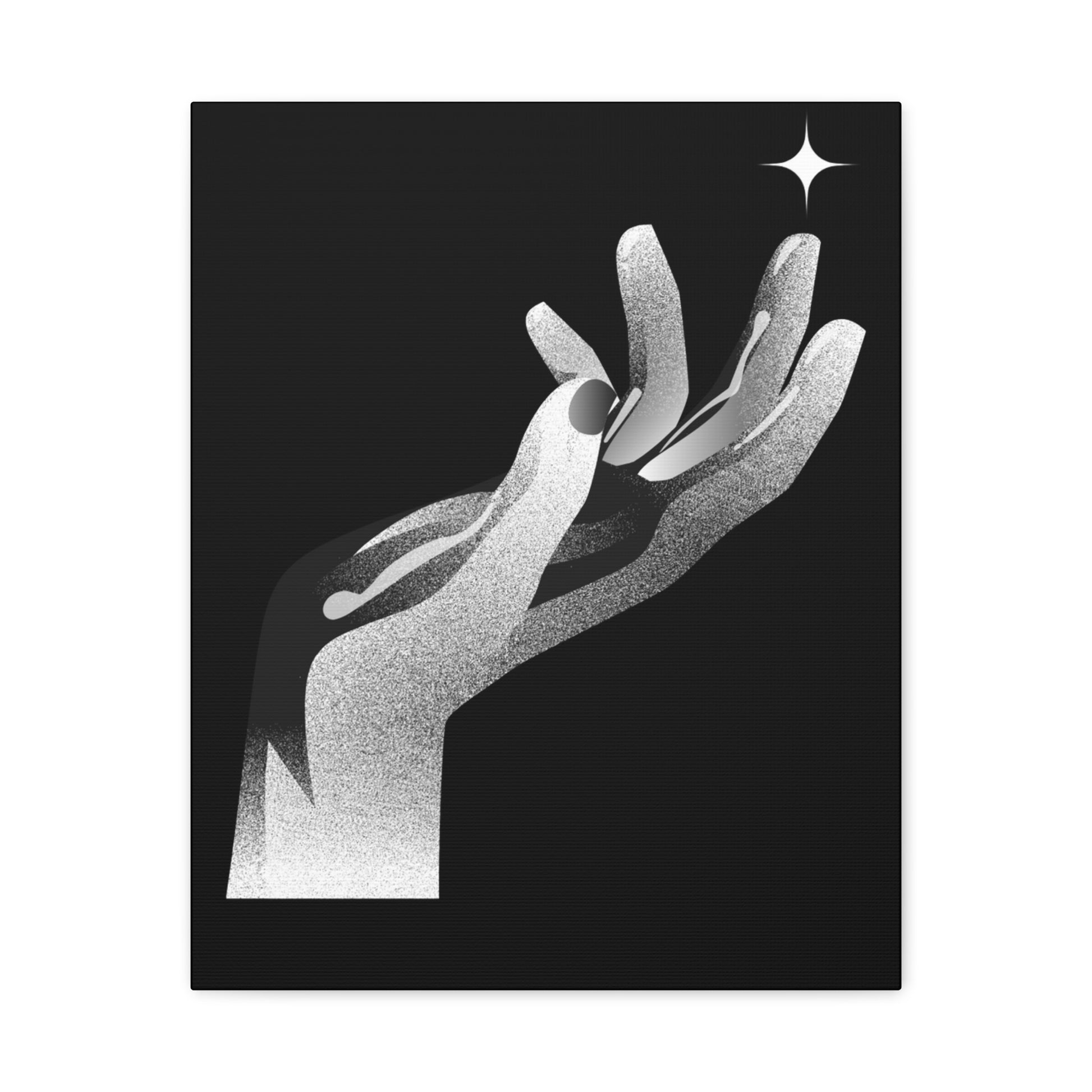 Hand canvas Artwork