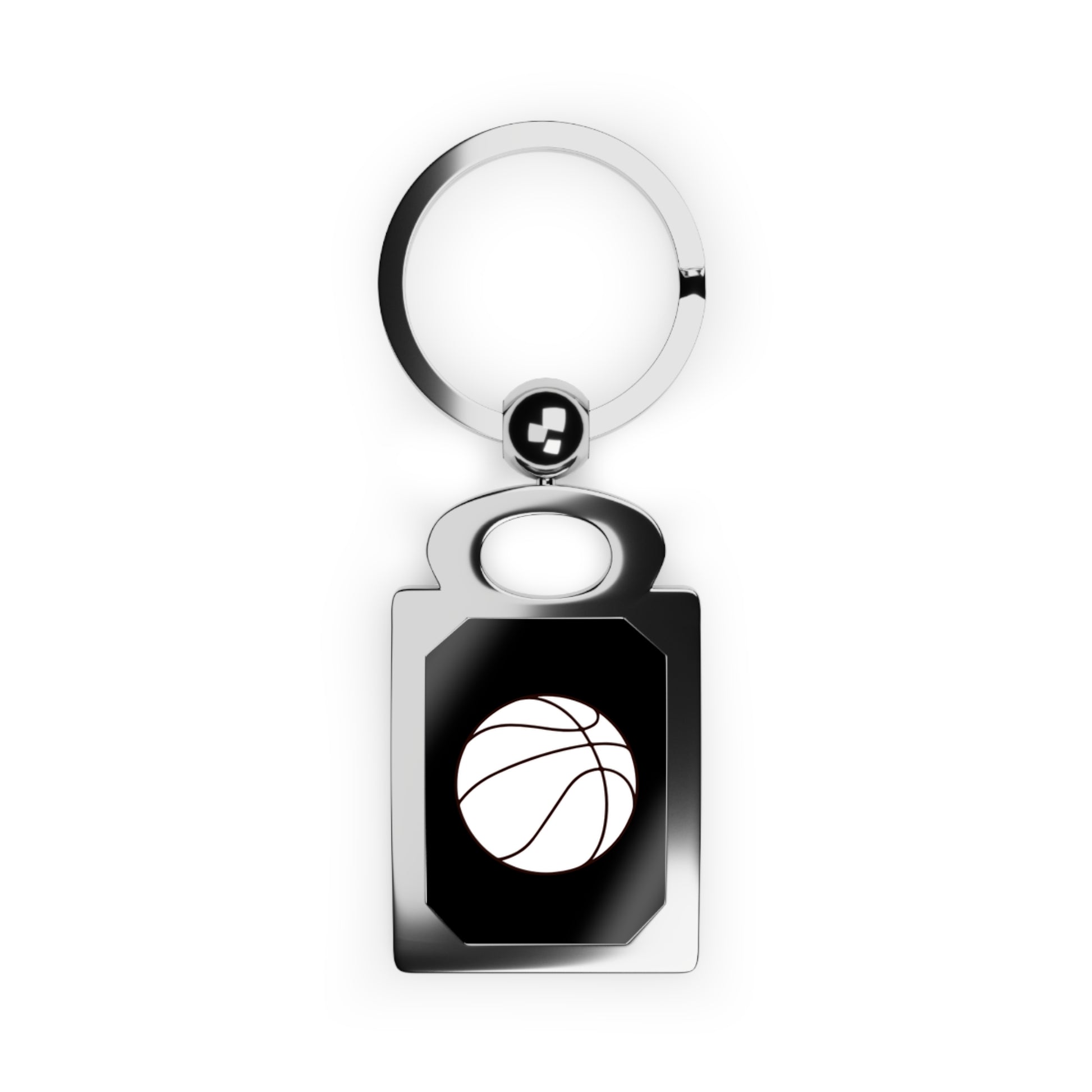 Personalized Basketball Photo Keyring