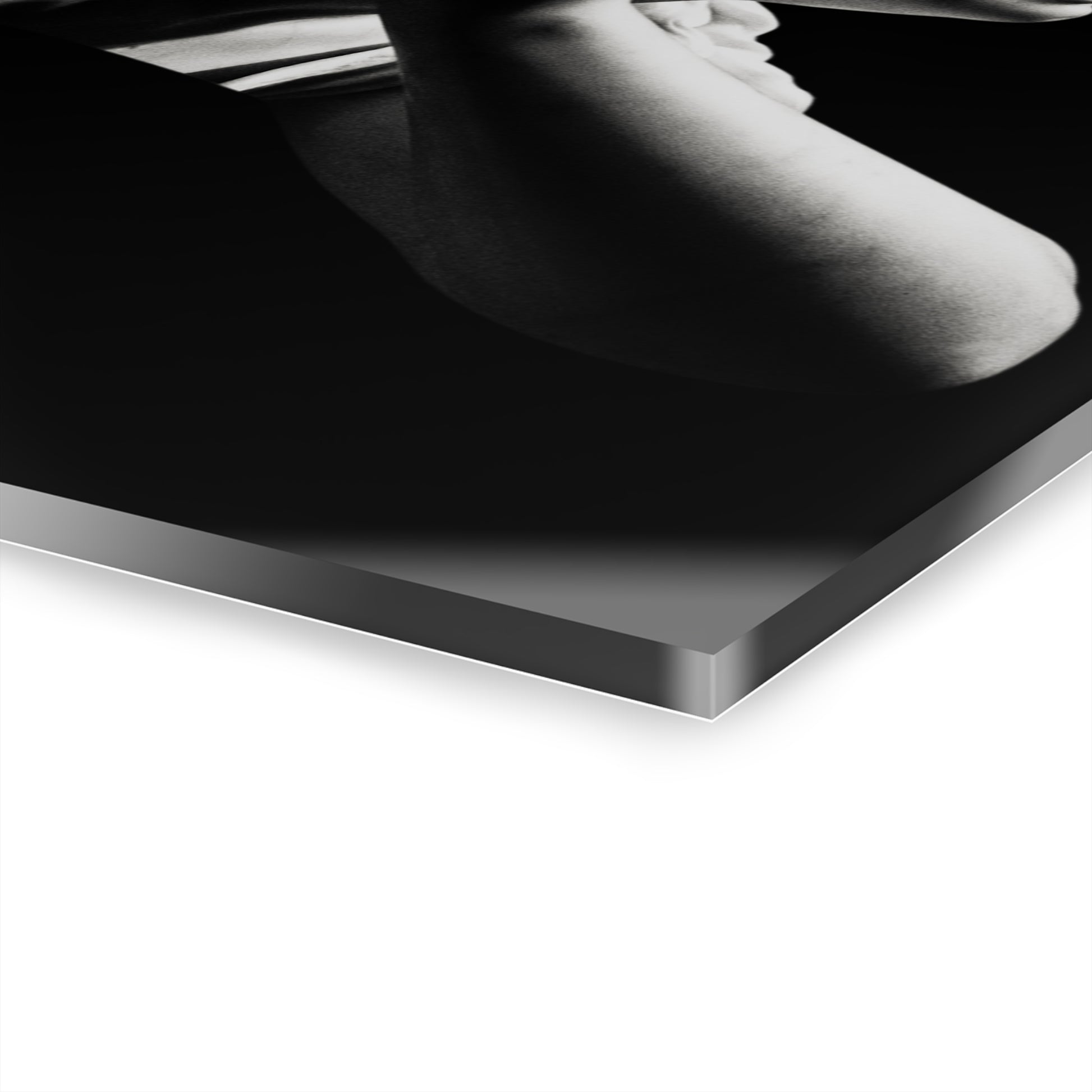 Acrylic Print Art — Monochrome statue with X-Eye