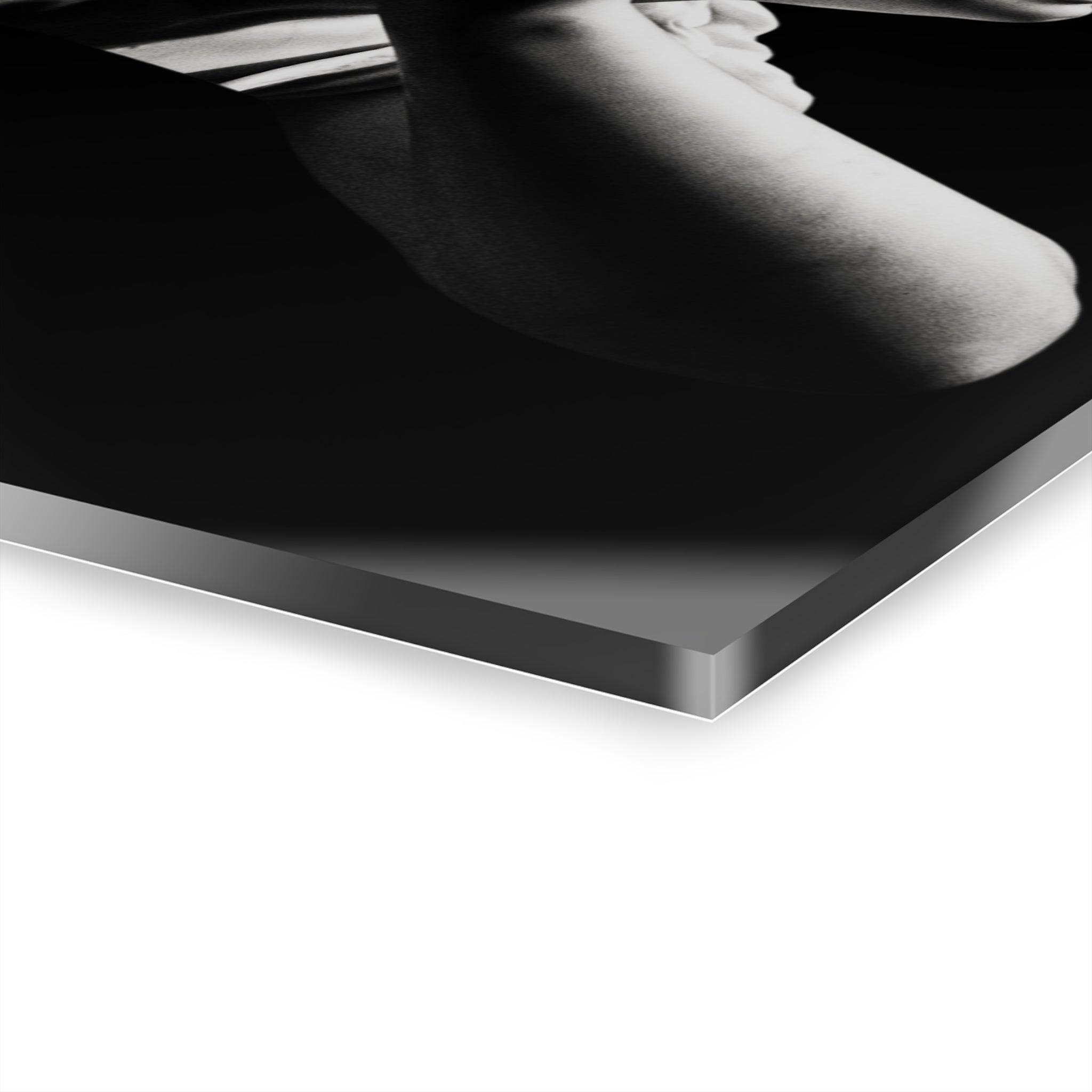 Acrylic Print Art — Monochrome statue with X-Eye