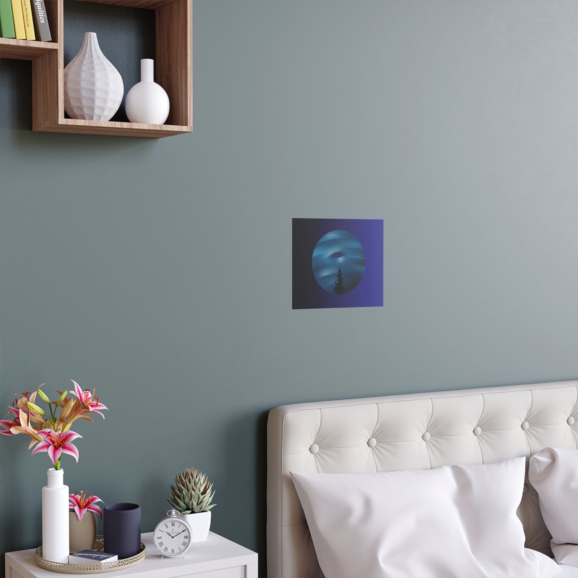 Silk Posters - Retro Neptune Style for Dark and Gloomy Rooms