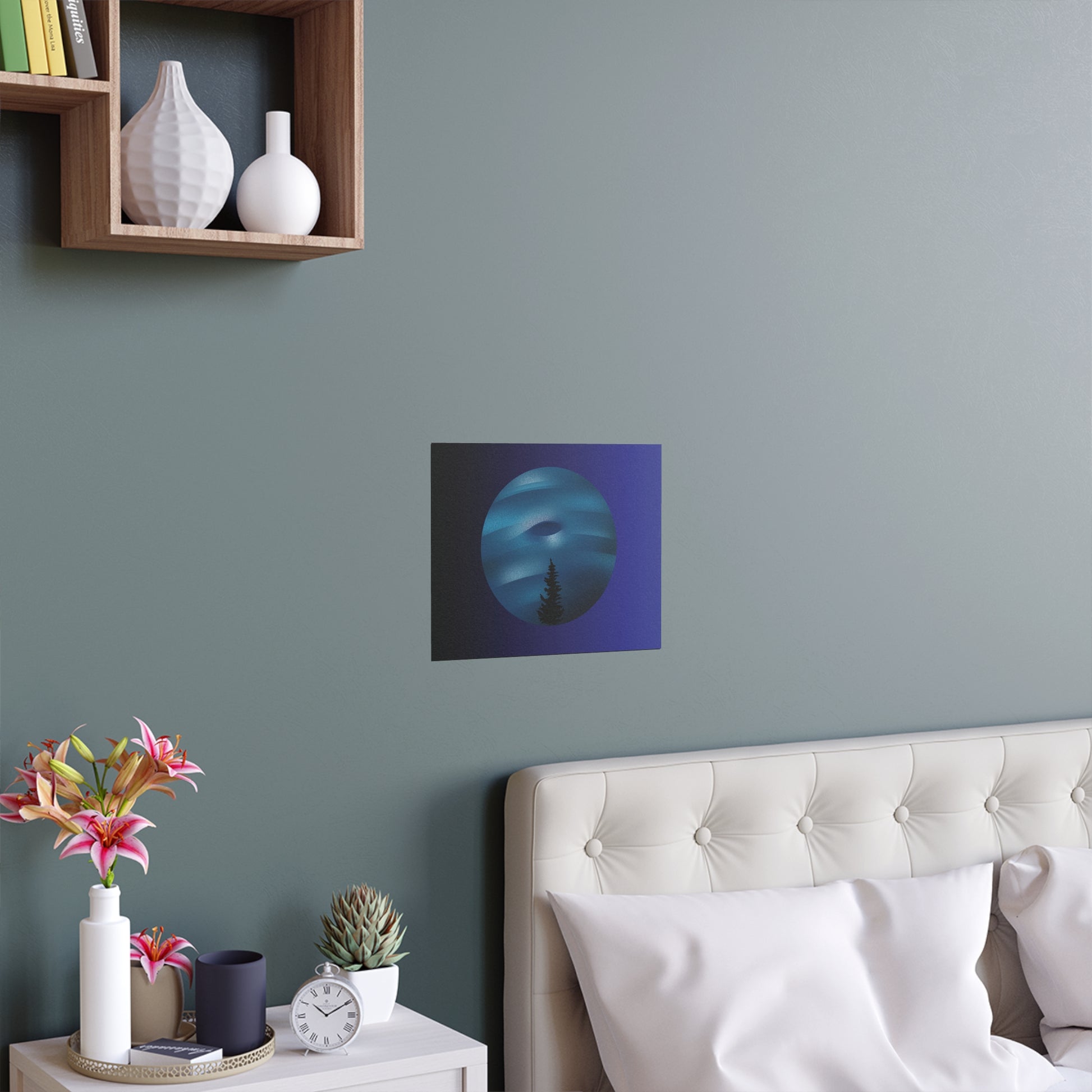 Silk Posters - Retro Neptune Style for Dark and Gloomy Rooms
