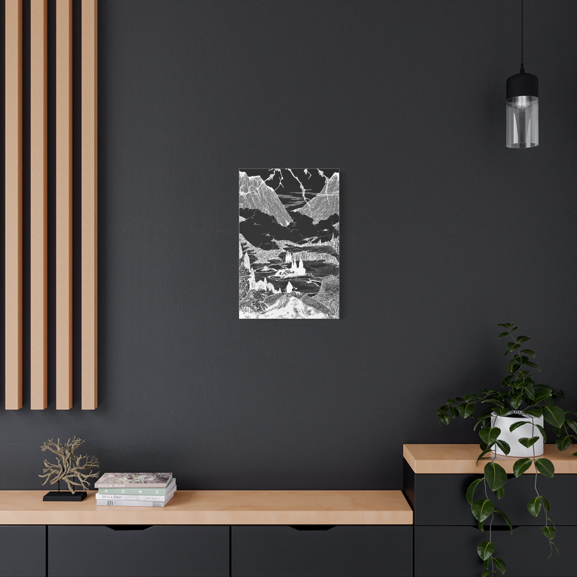 Monochrome Canvas Wall Art
