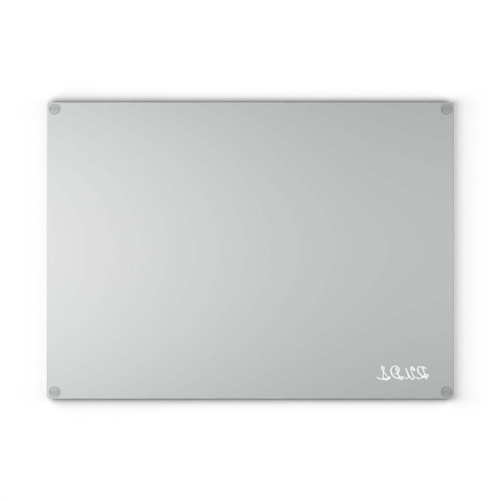 Gray glass cutting board