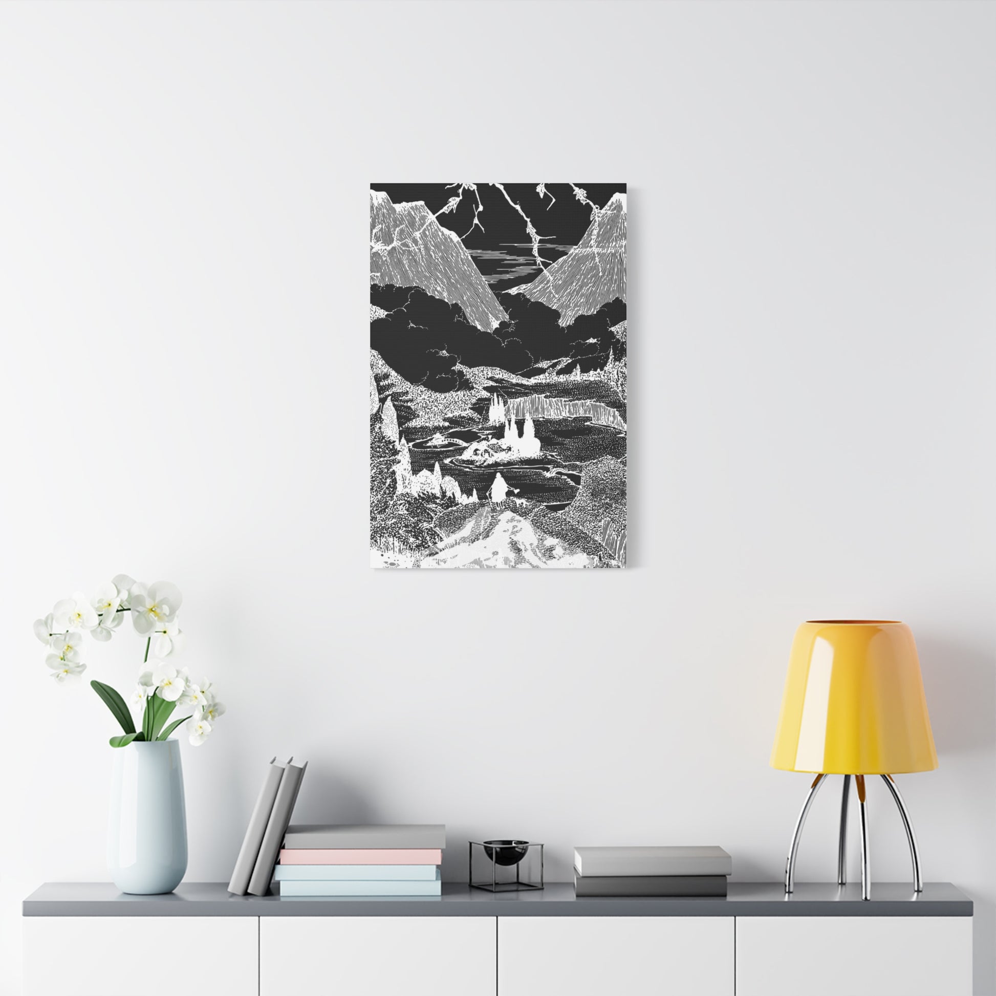 Monochrome Canvas Wall Art