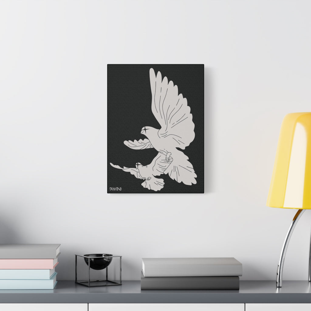 Elegant Bird Wall Art Canvas