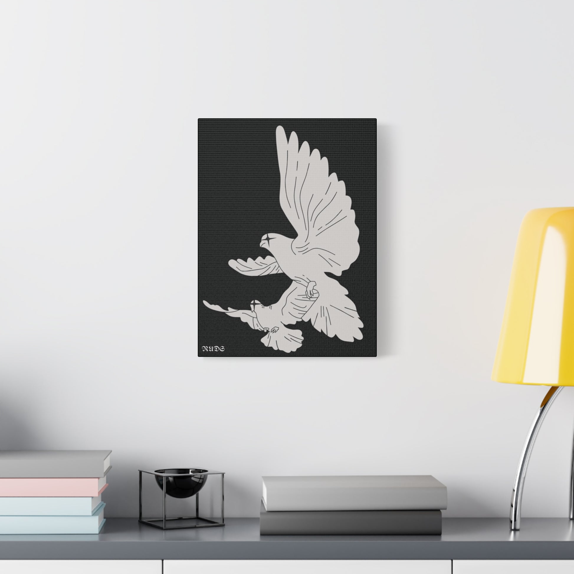 Elegant Bird Wall Art Canvas
