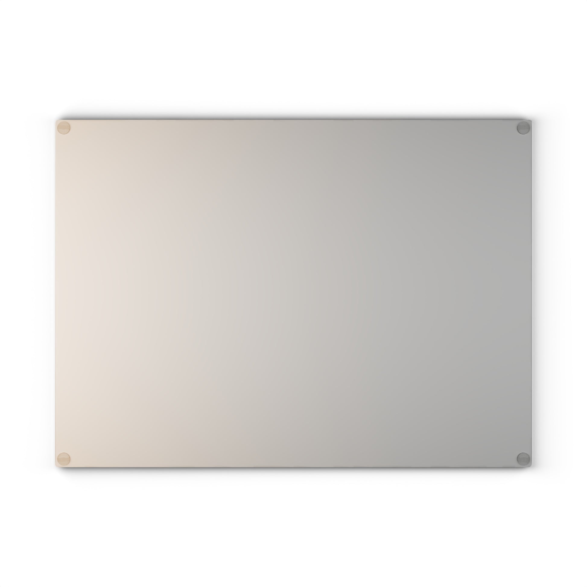 Hallow yellow glass cutting board