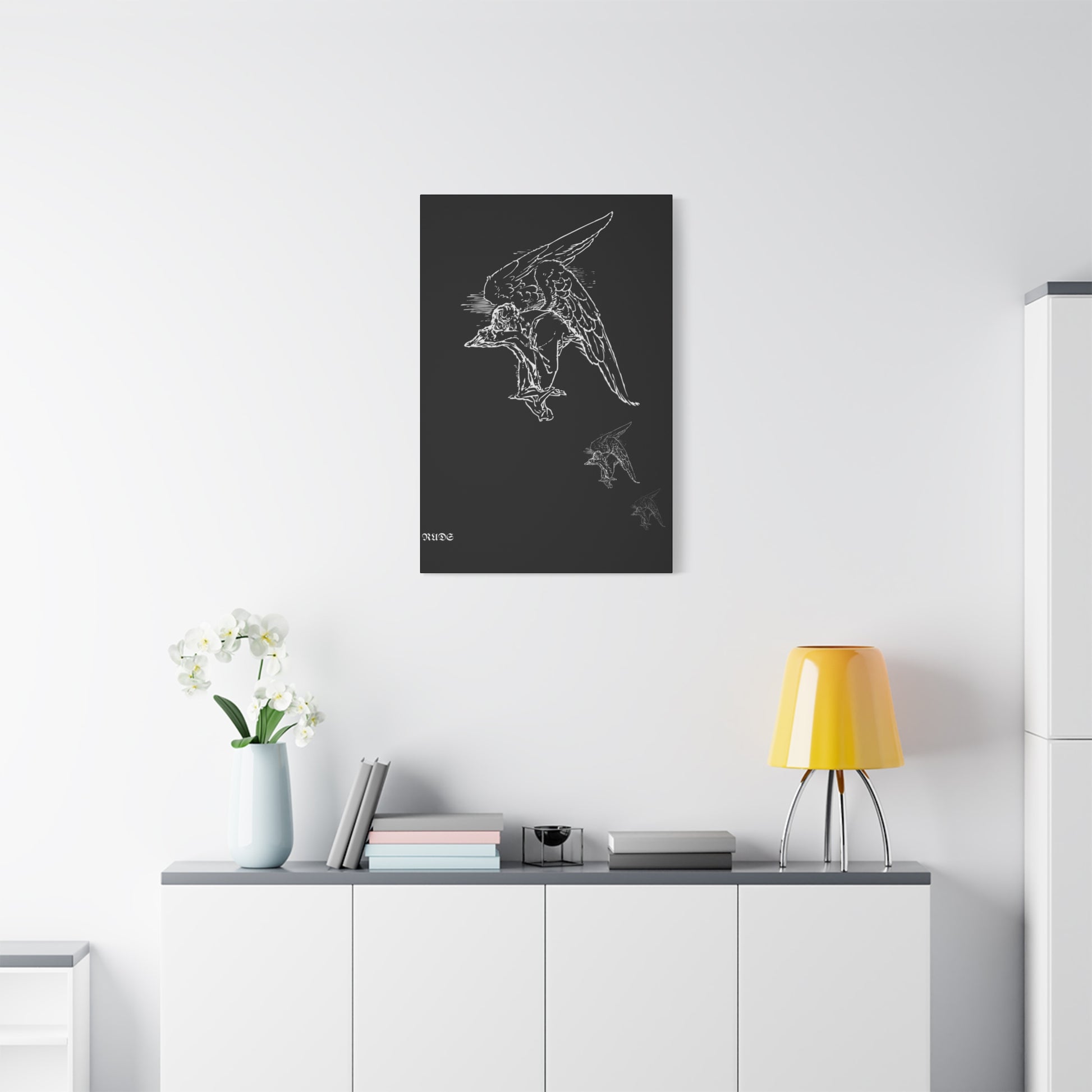 Artistic Angel Canvas Print