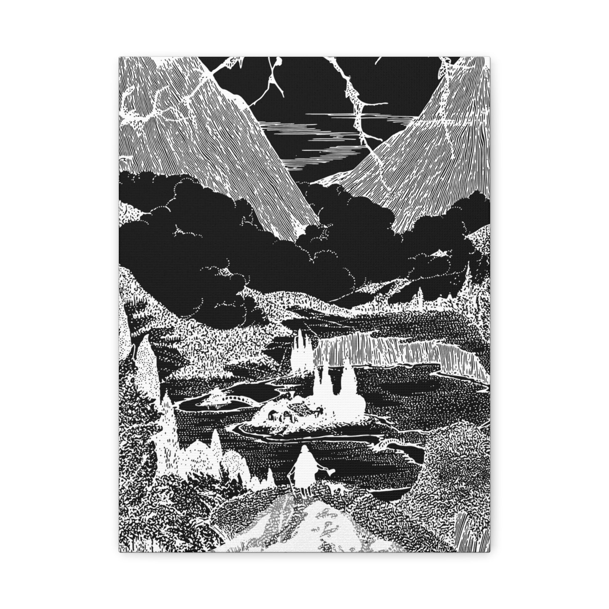 Monochrome Canvas Wall Art