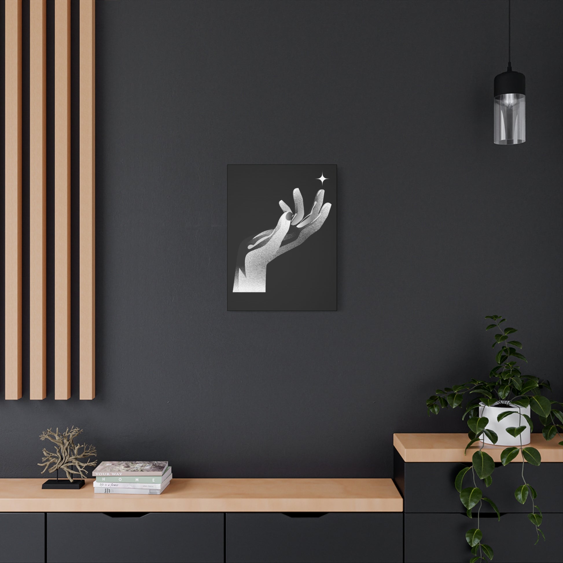 Hand canvas Artwork