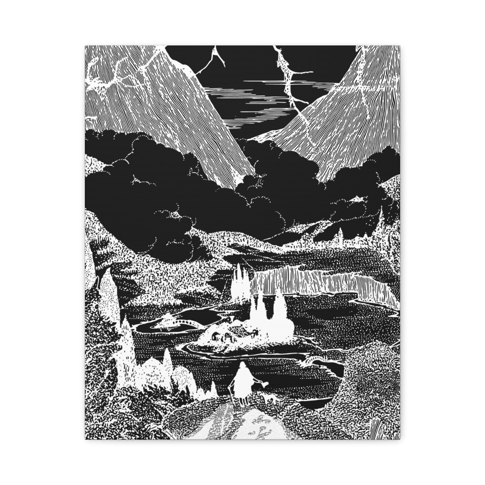 Monochrome Canvas Wall Art