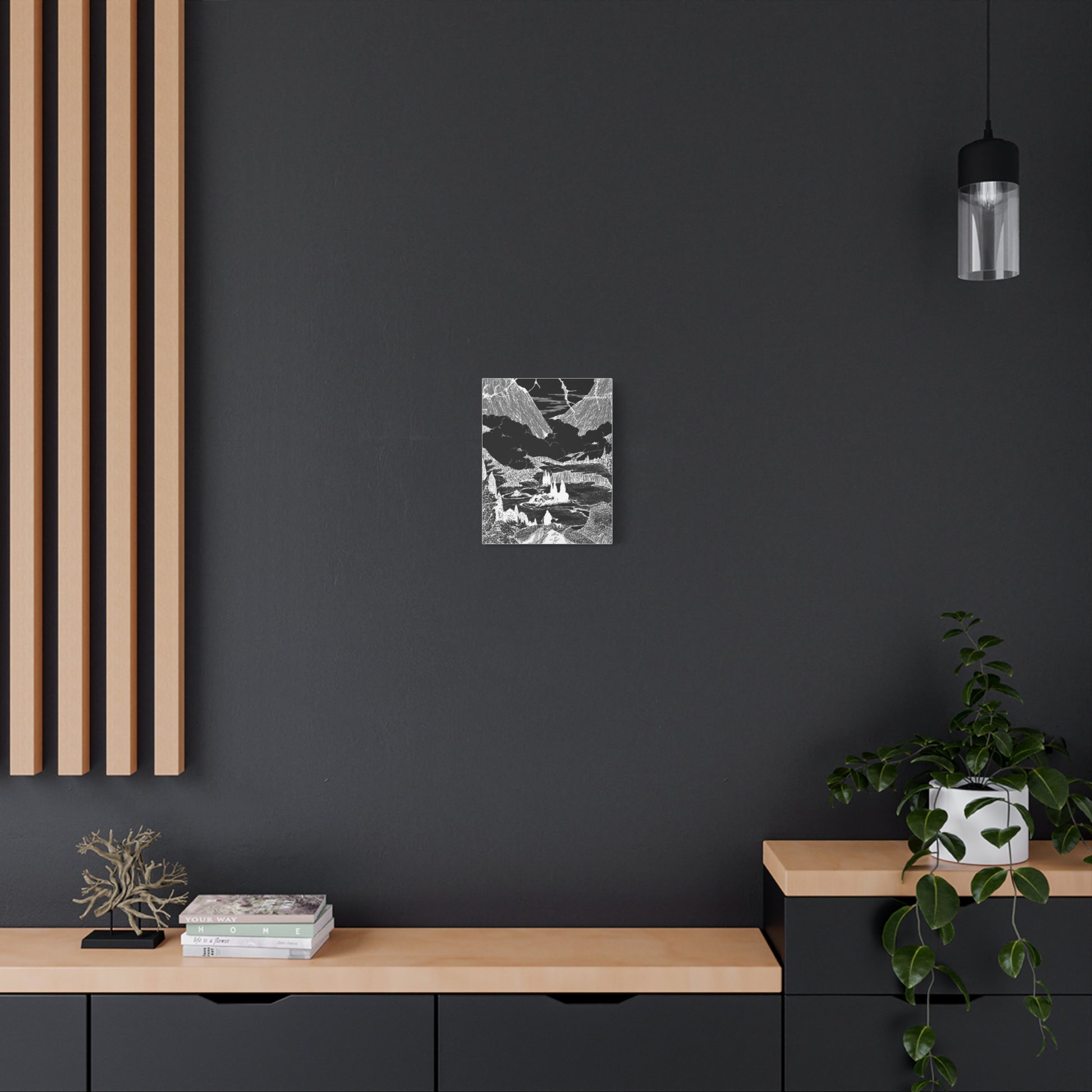 Monochrome Canvas Wall Art