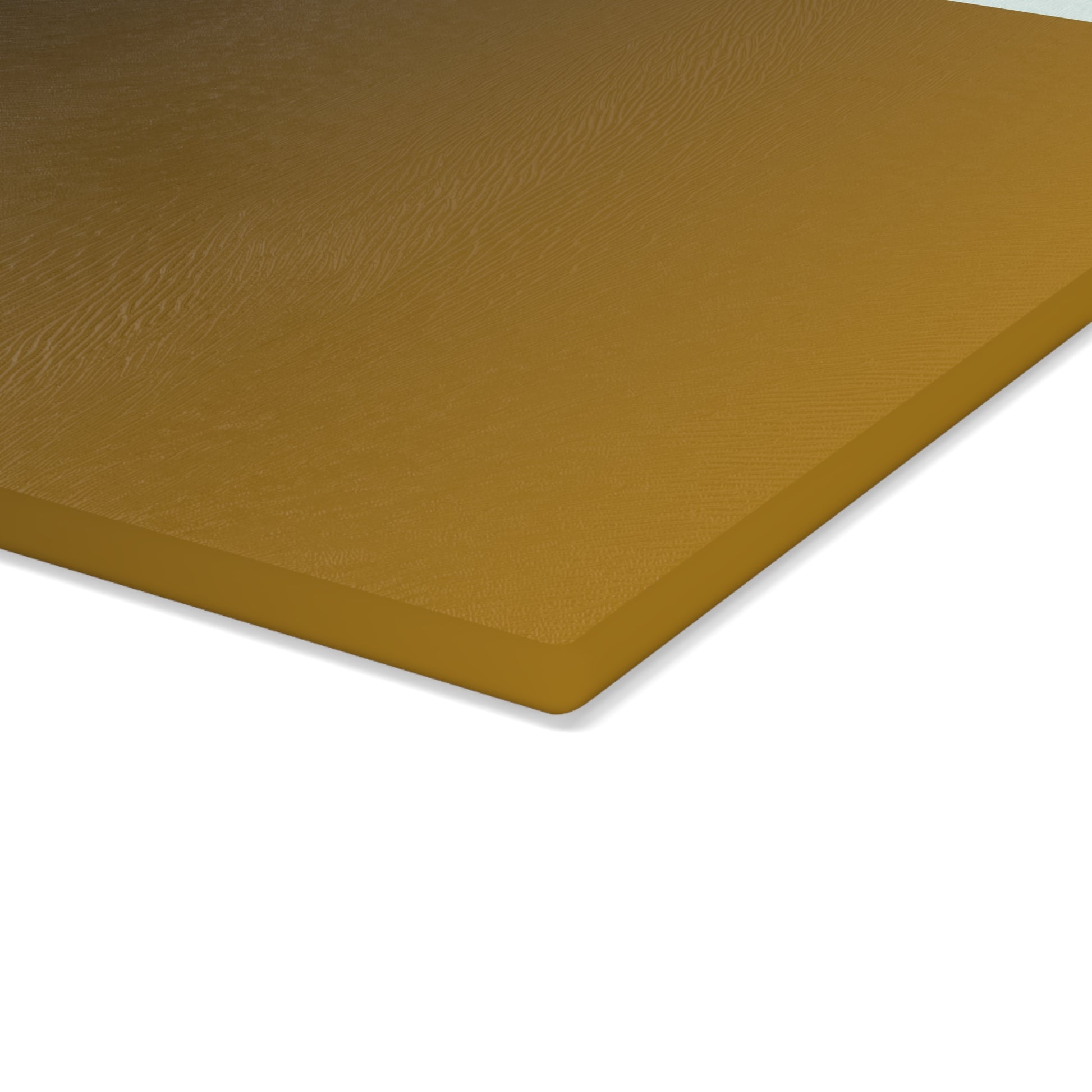 Hallow yellow glass cutting board