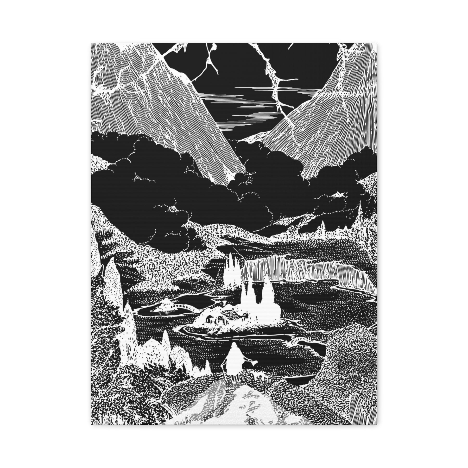 Monochrome Canvas Wall Art