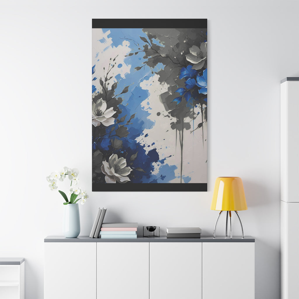 Canvas Print - Autistic Flowers Painting