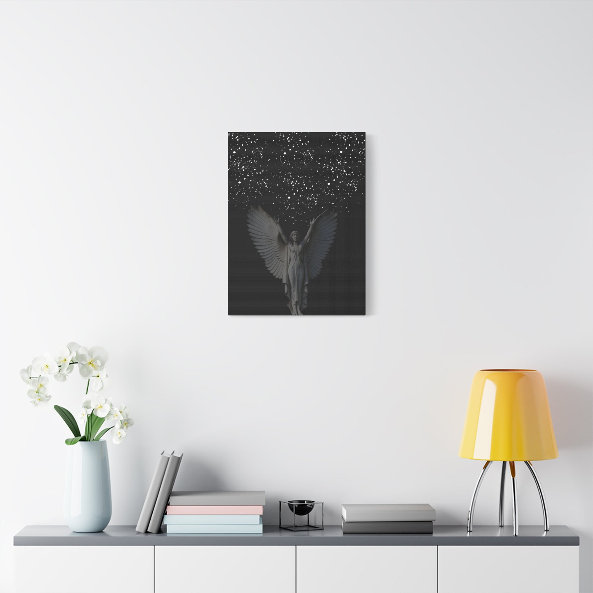 Angel Wings Canvas Art, Heavenly Decor