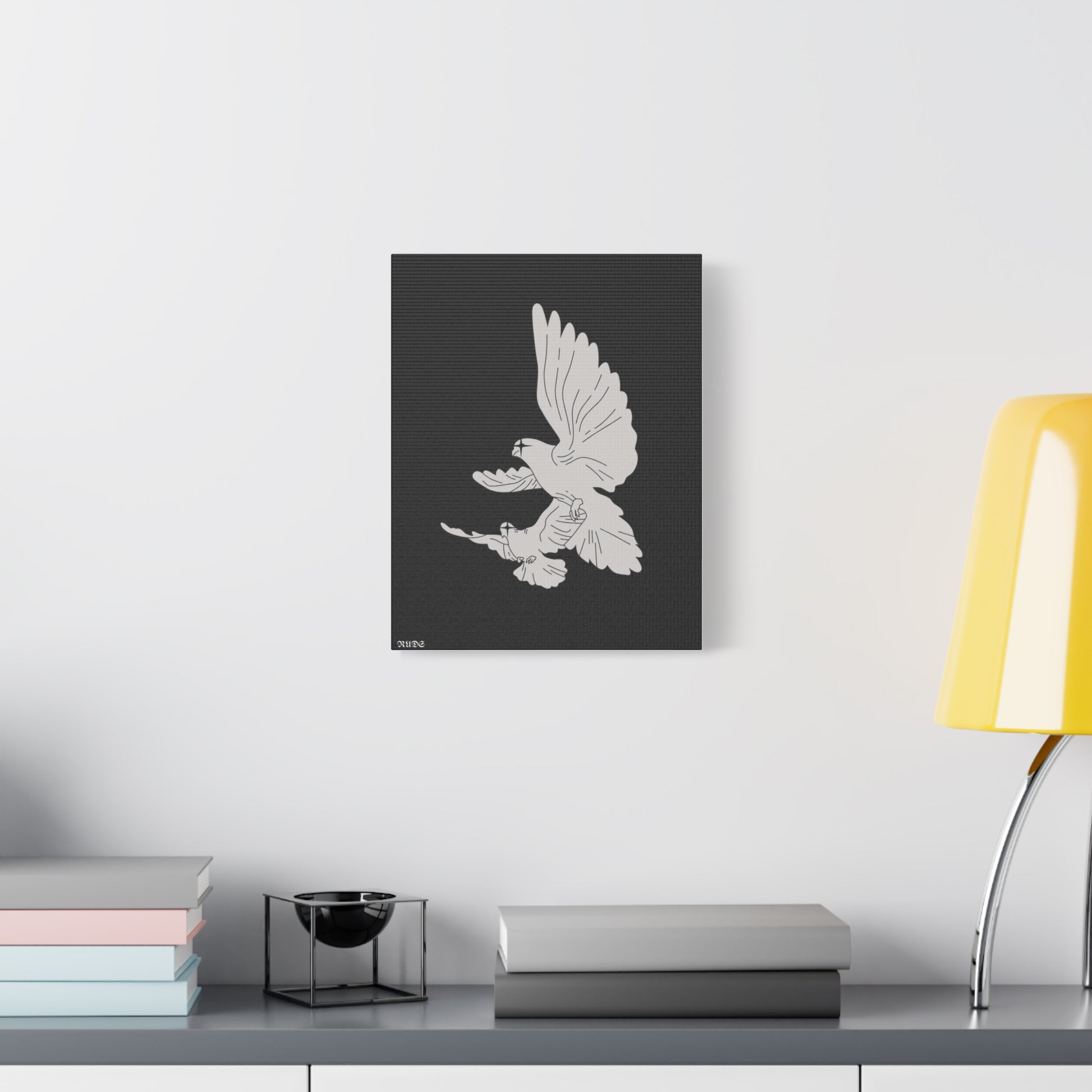 Elegant Bird Wall Art Canvas