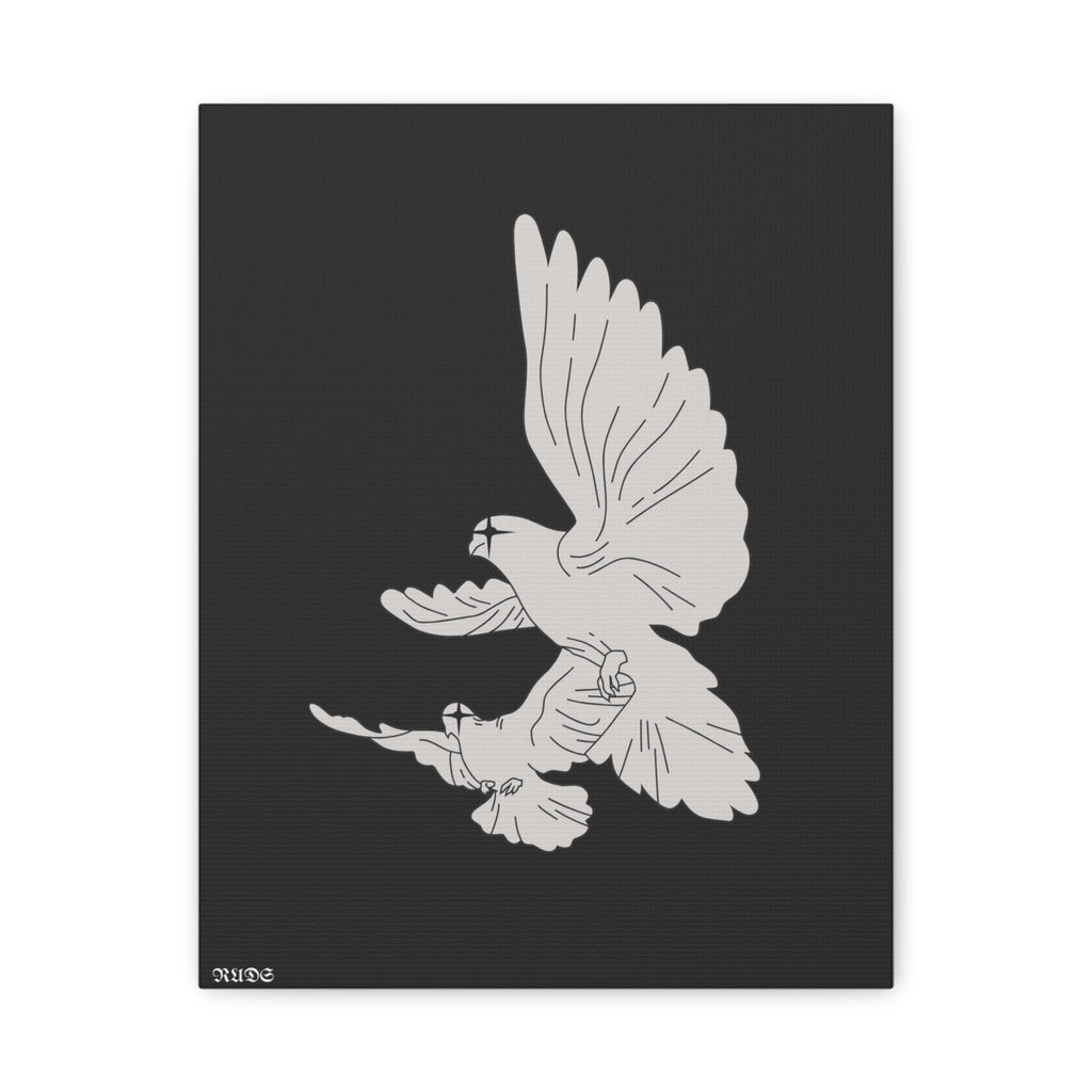Elegant Bird Wall Art Canvas