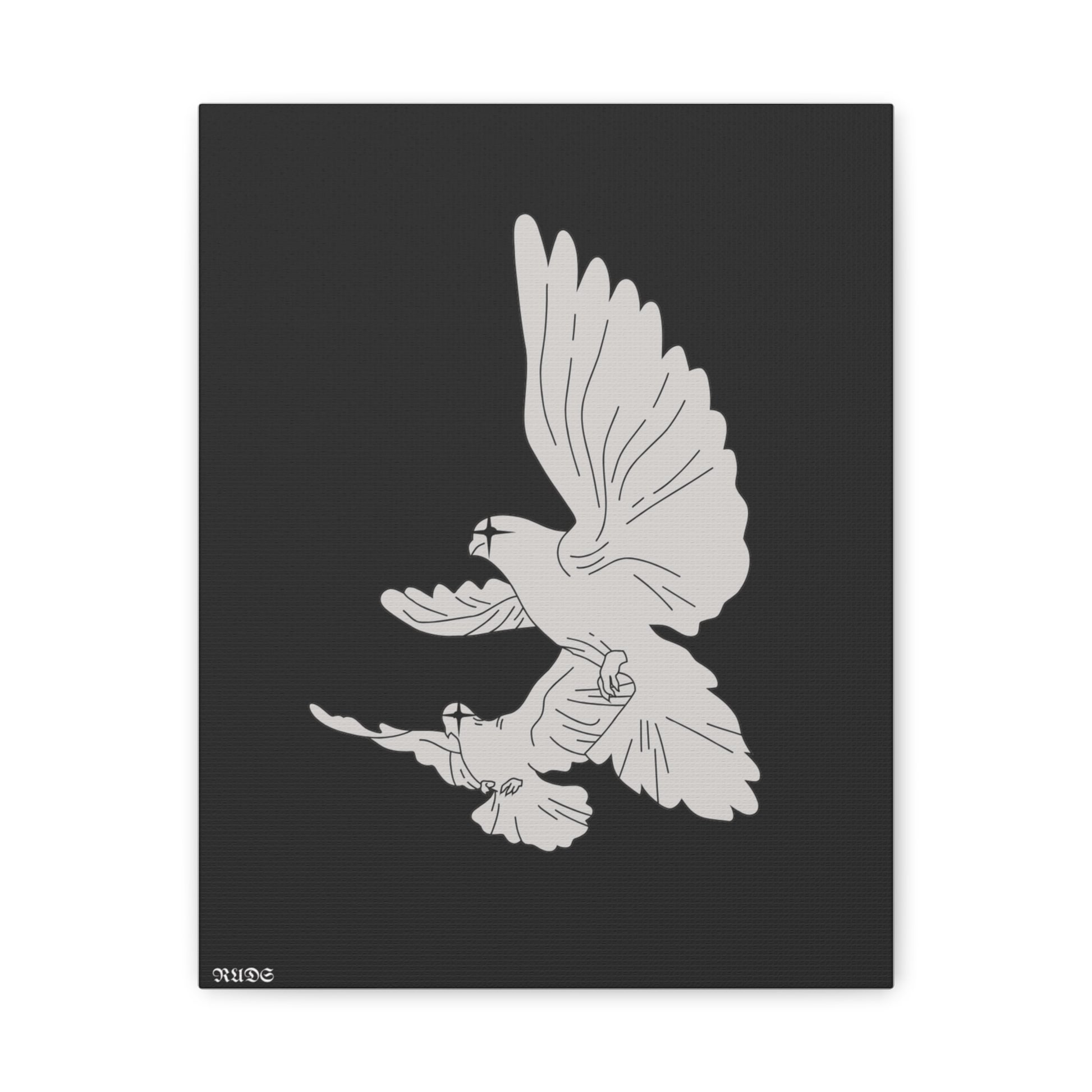 Elegant Bird Wall Art Canvas