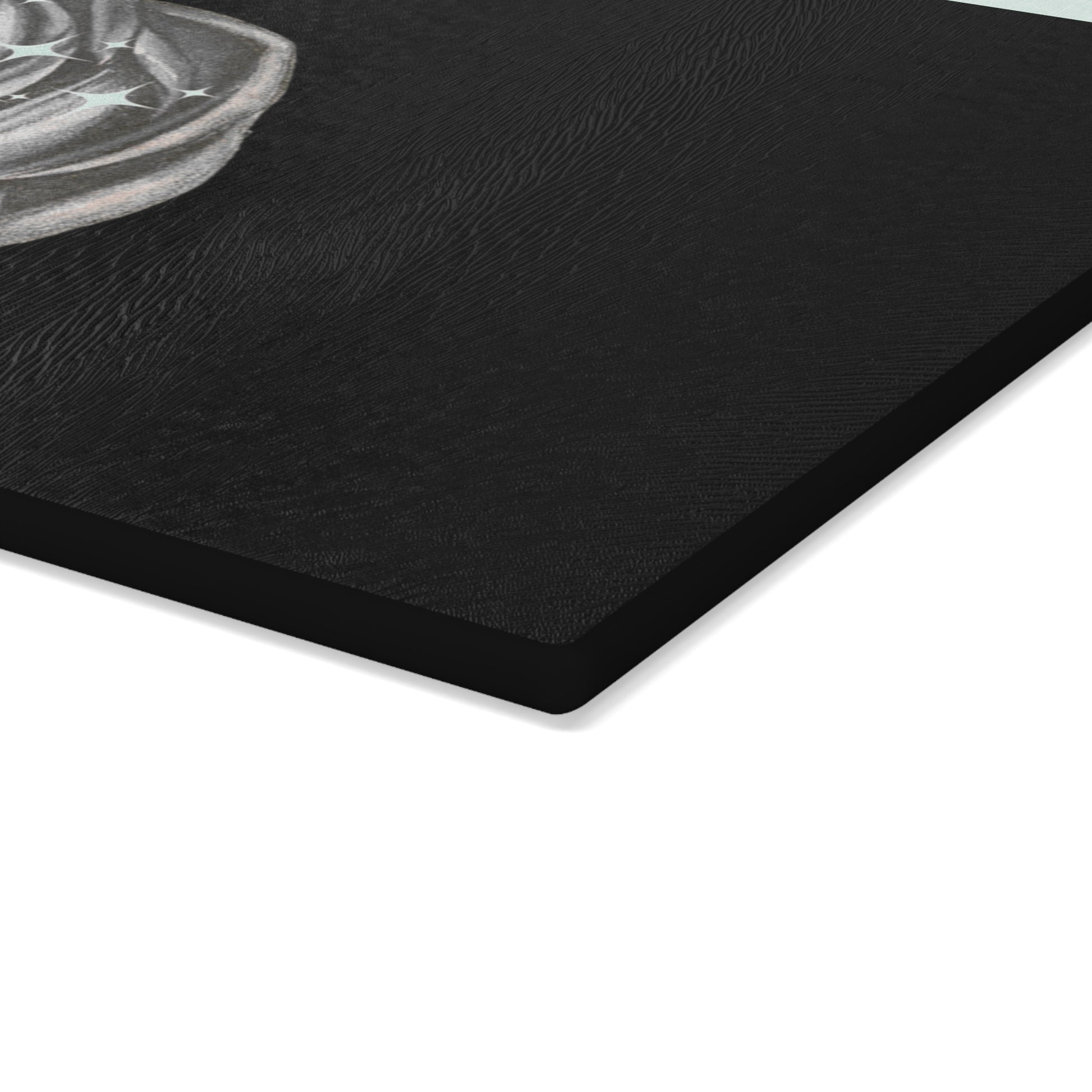 Elegant Rose Glass Cutting Board