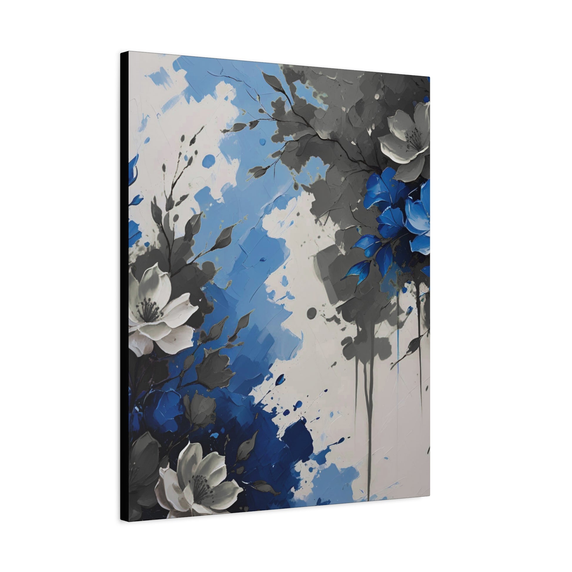 Canvas Print - Autistic Flowers Painting