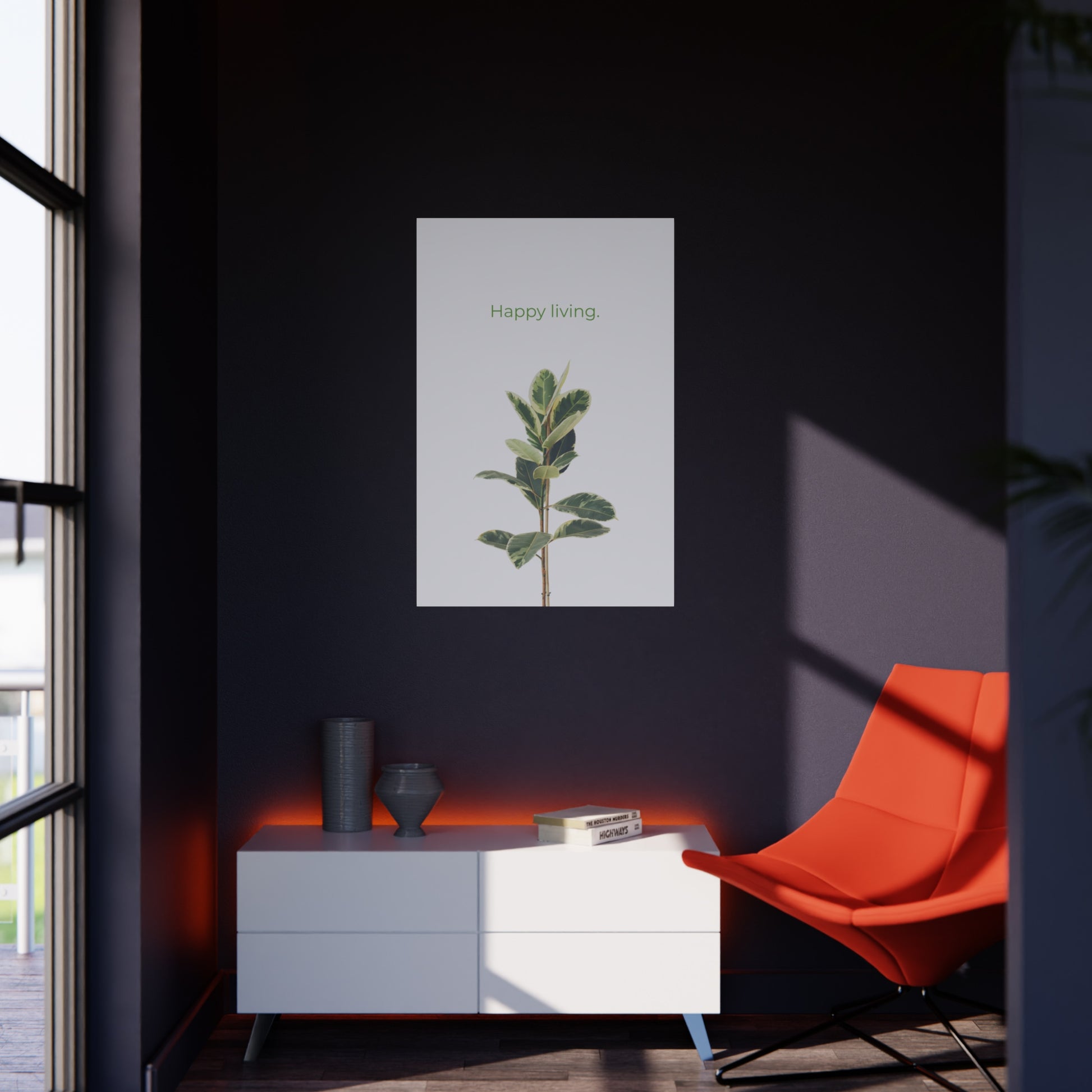 Foam Board Wall Art - Plant Life Aesthetic Room Decor