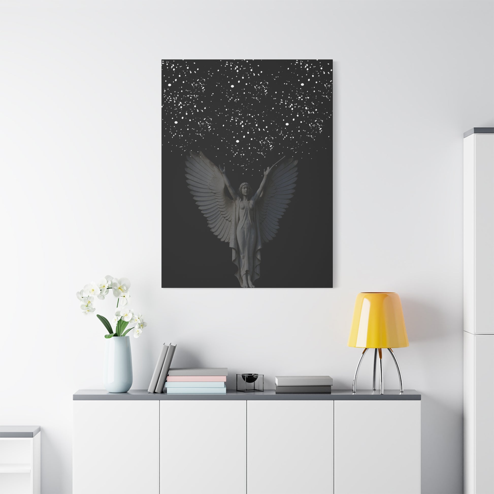 Angel Wings Canvas Art, Heavenly Decor