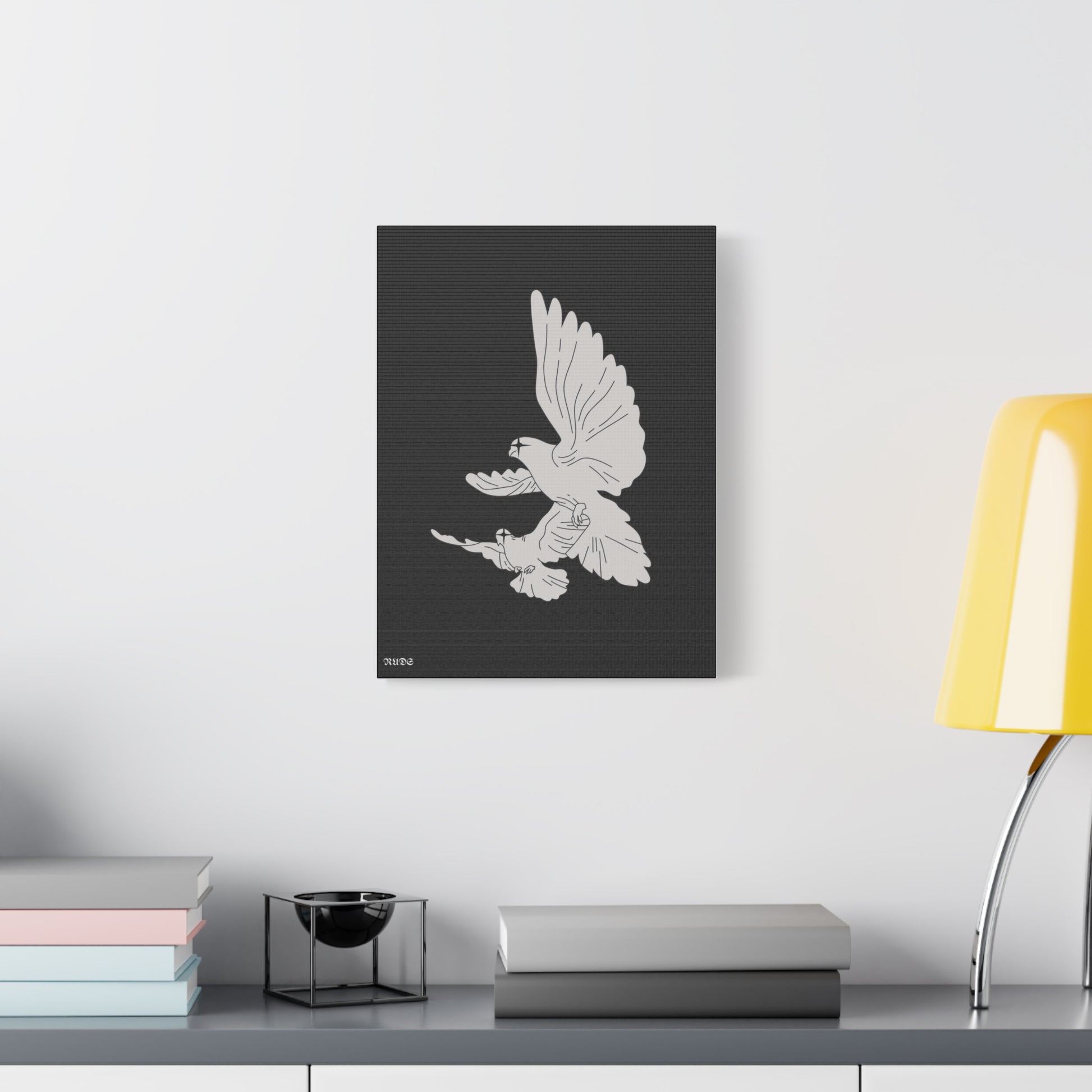 Elegant Bird Wall Art Canvas