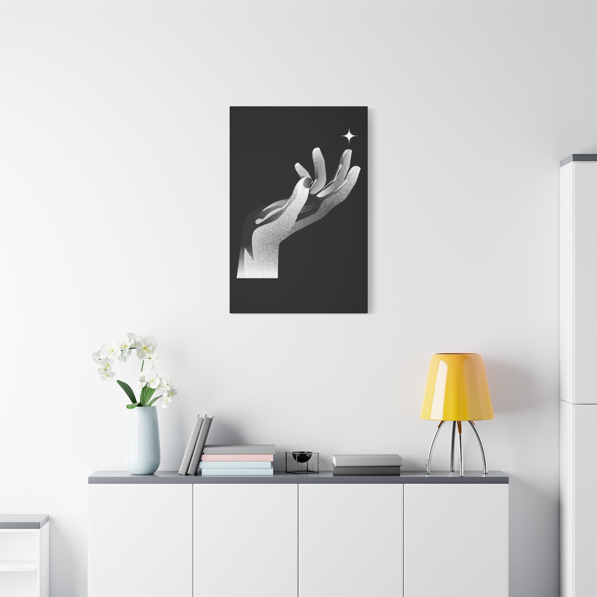 Hand canvas Artwork