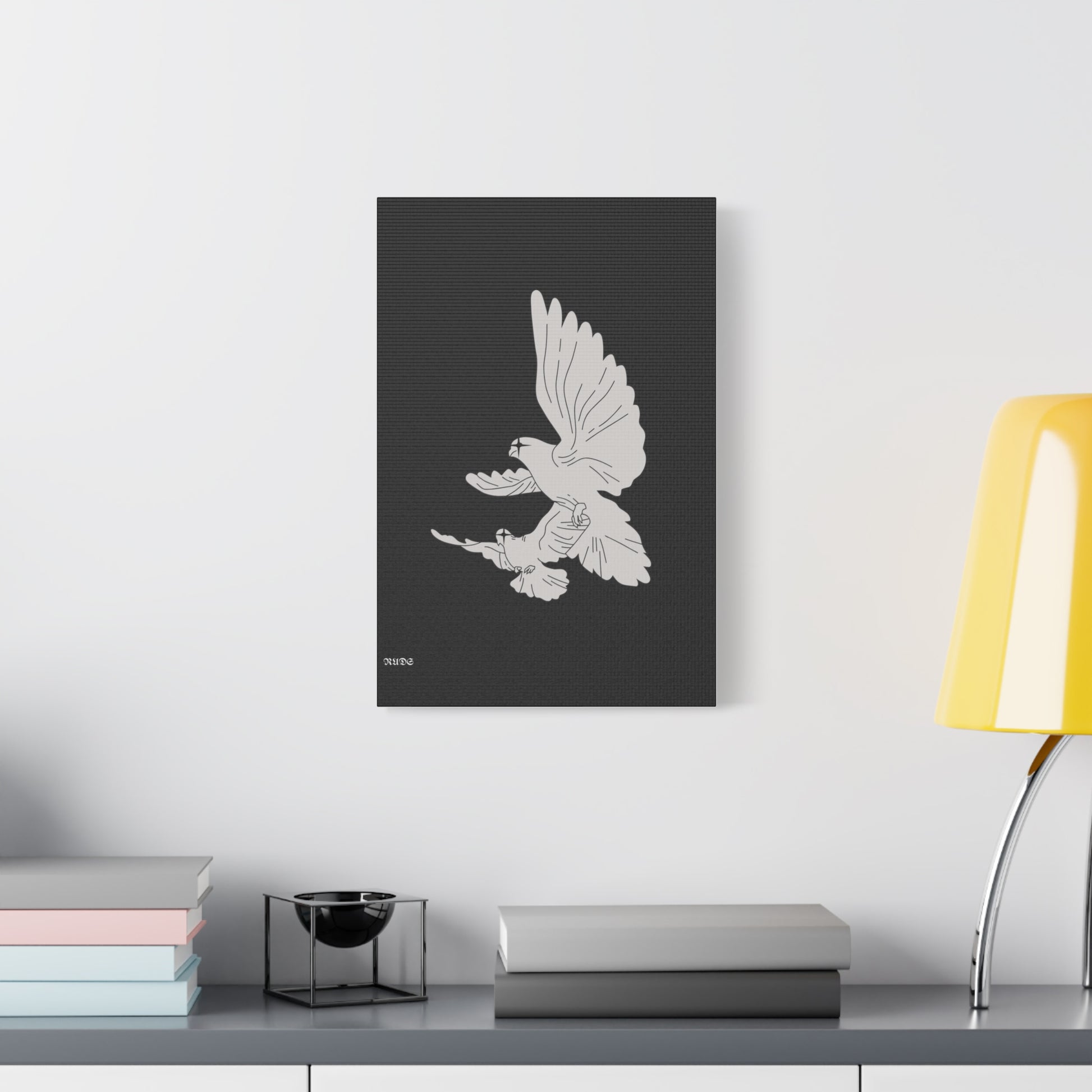 Elegant Bird Wall Art Canvas