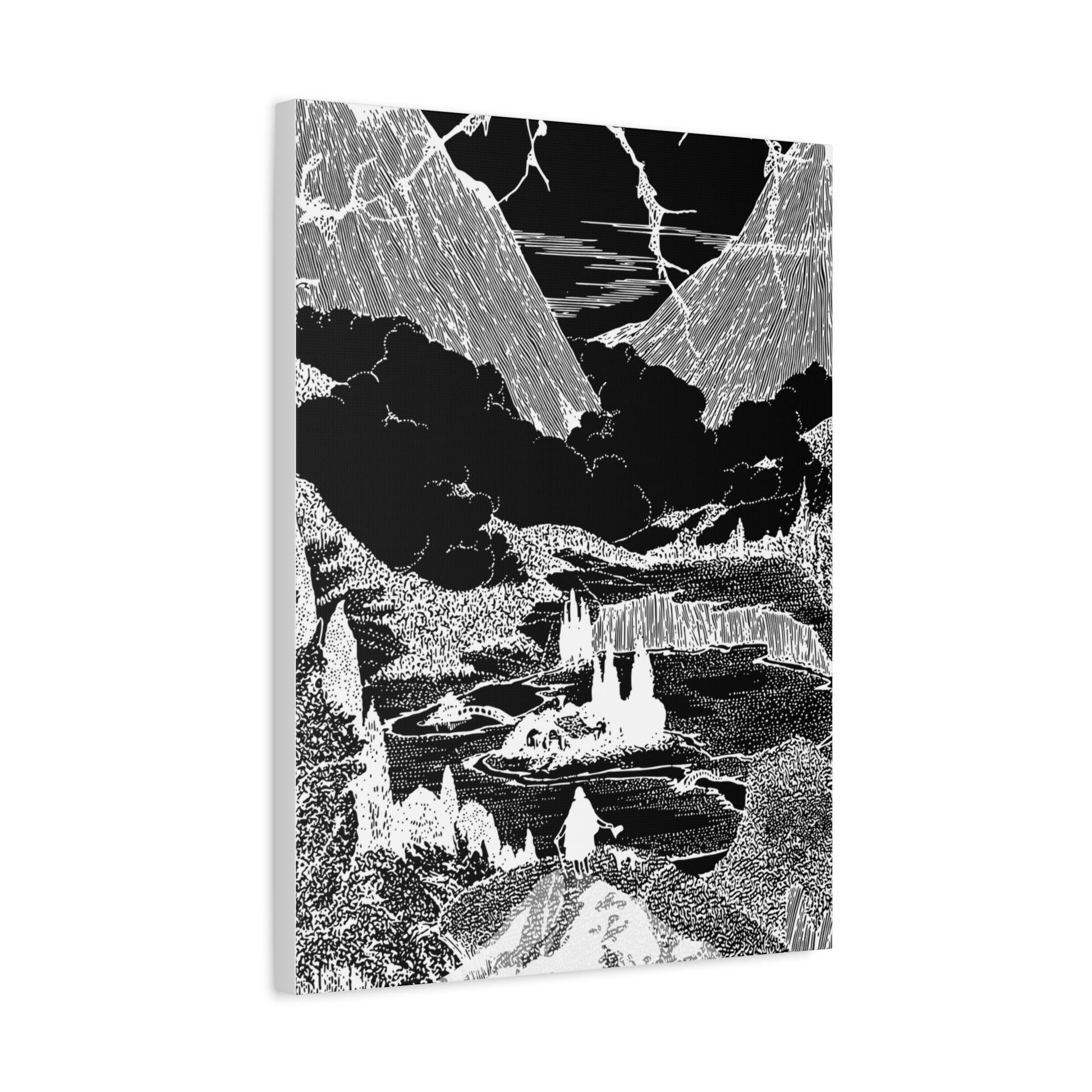 Monochrome Canvas Wall Art