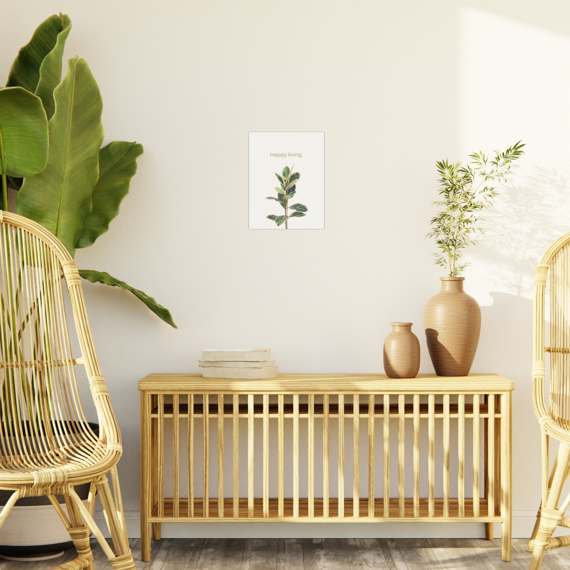 Foam Board Wall Art - Plant Life Aesthetic Room Decor