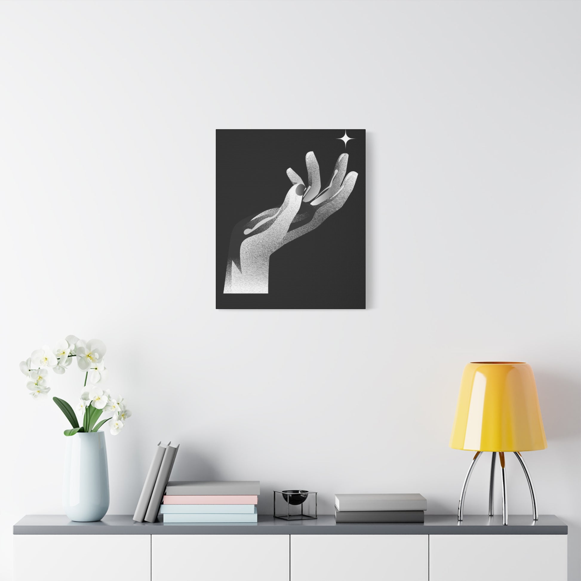 Hand canvas Artwork