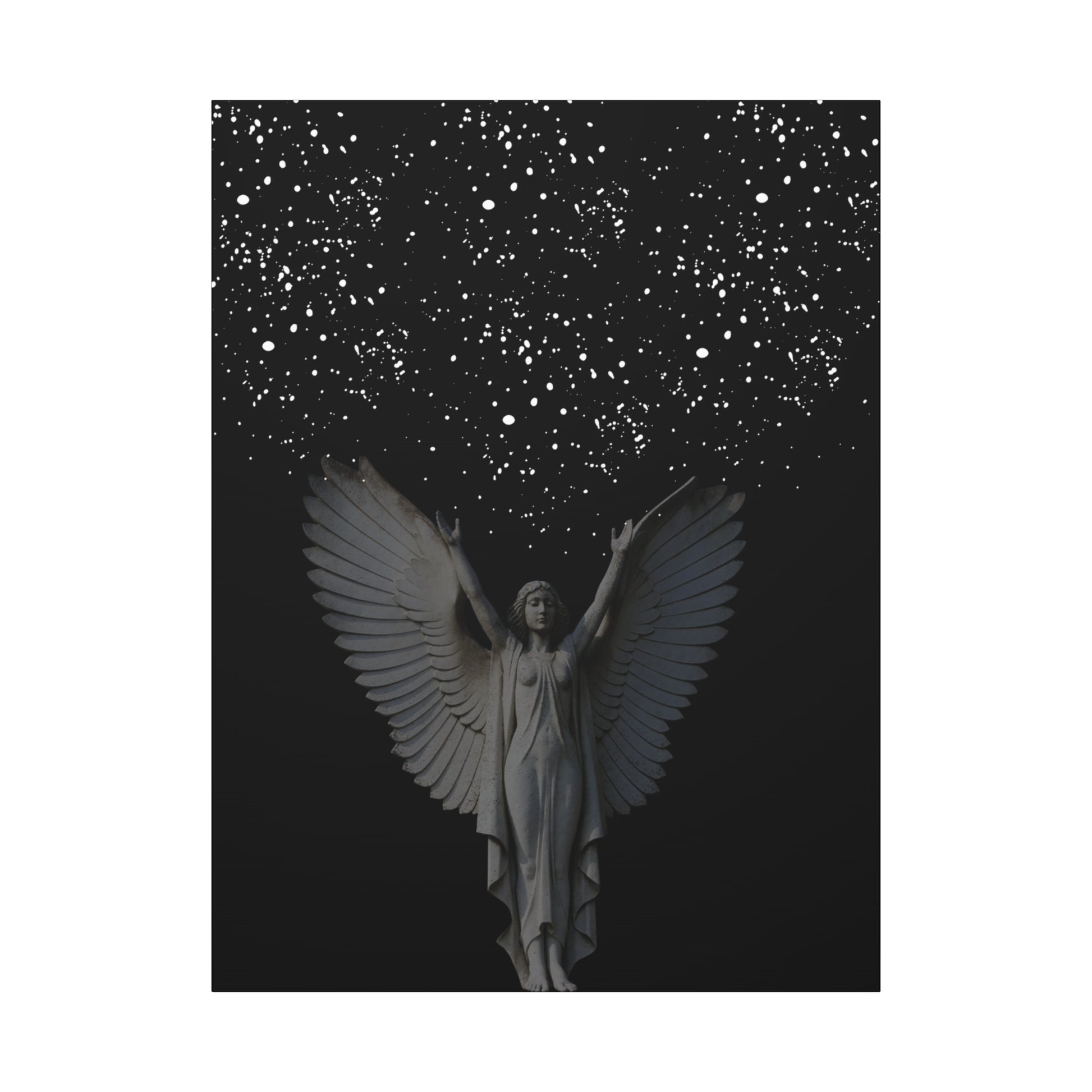 Angel Wings Canvas Art, Heavenly Decor