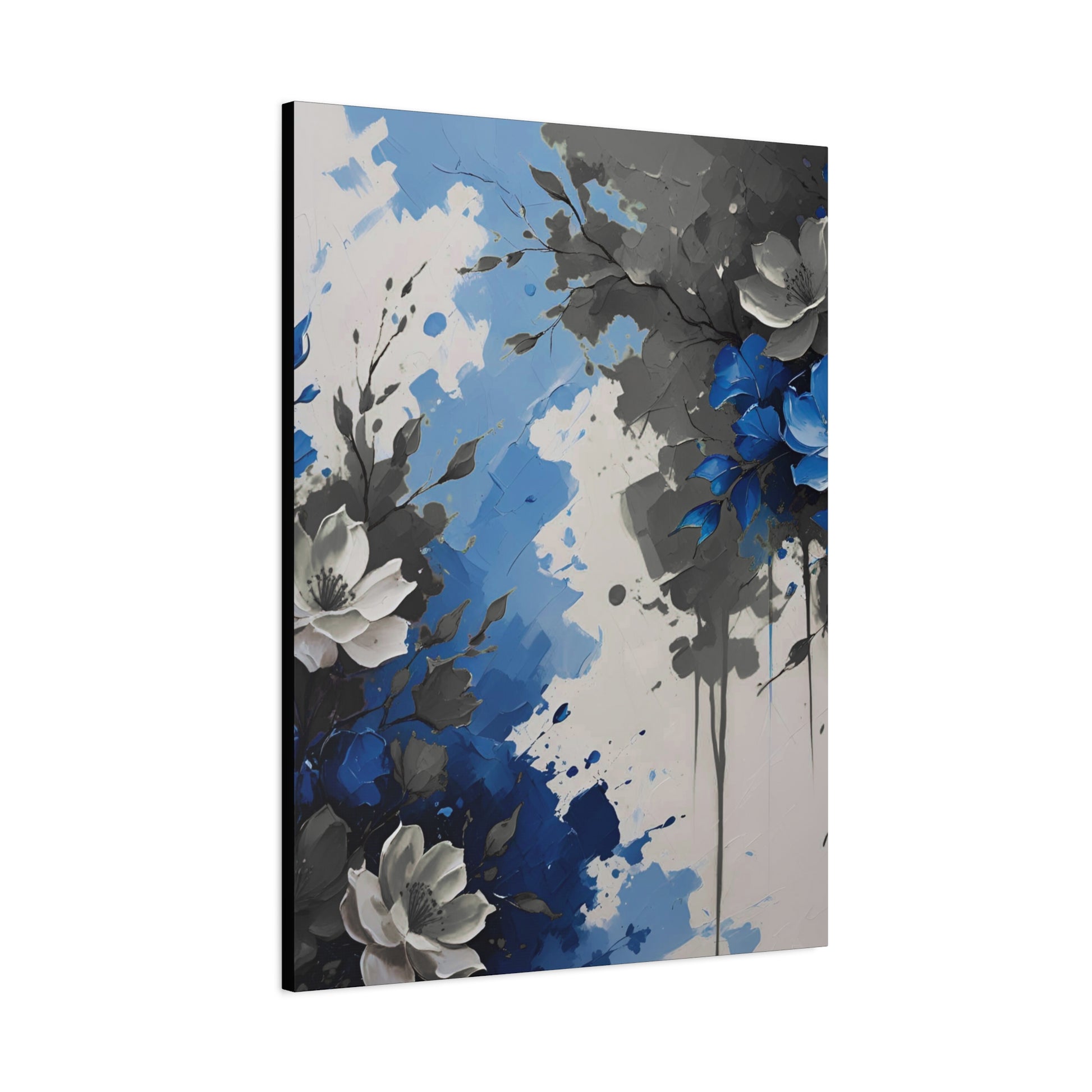 Canvas Print - Autistic Flowers Painting