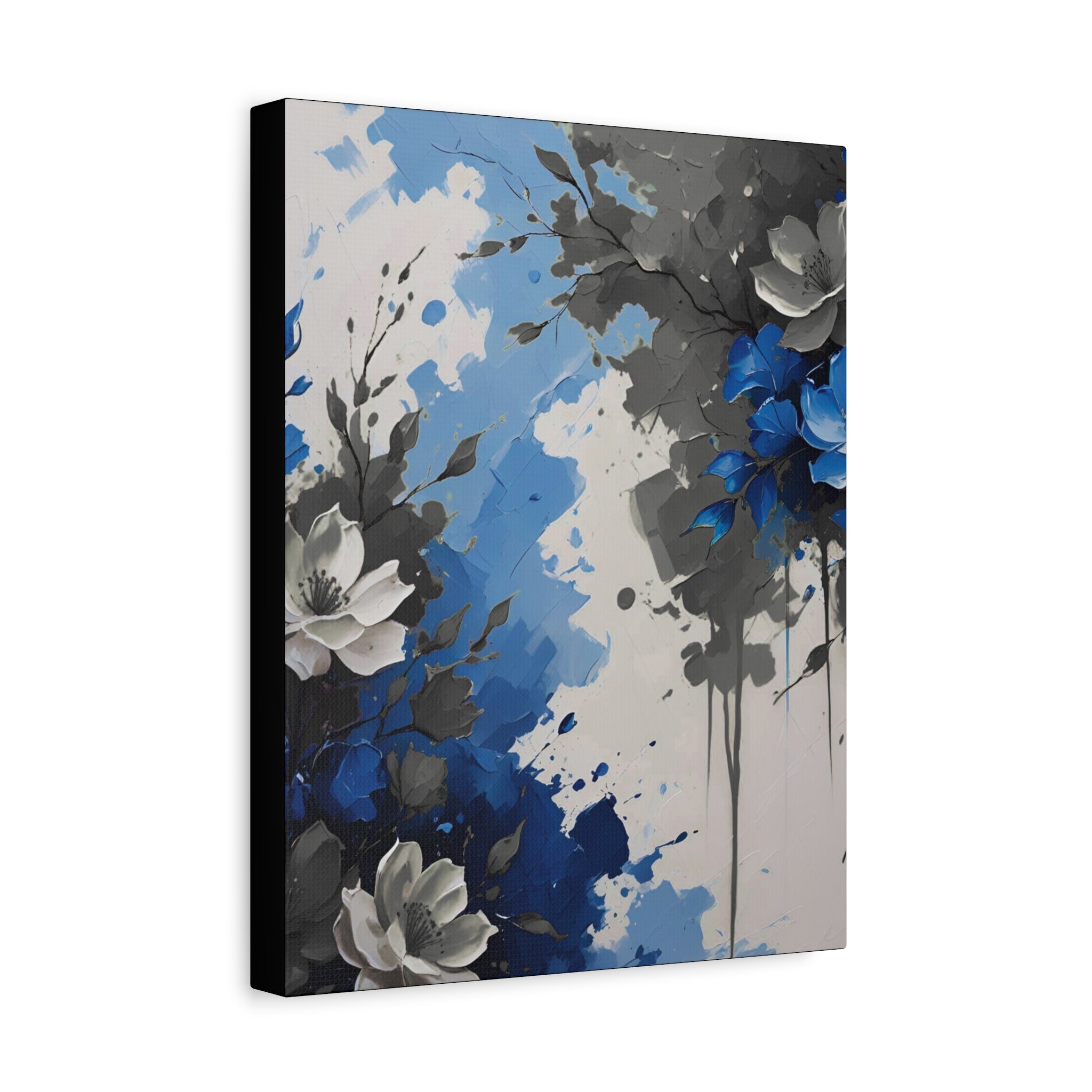 Canvas Print - Autistic Flowers Painting