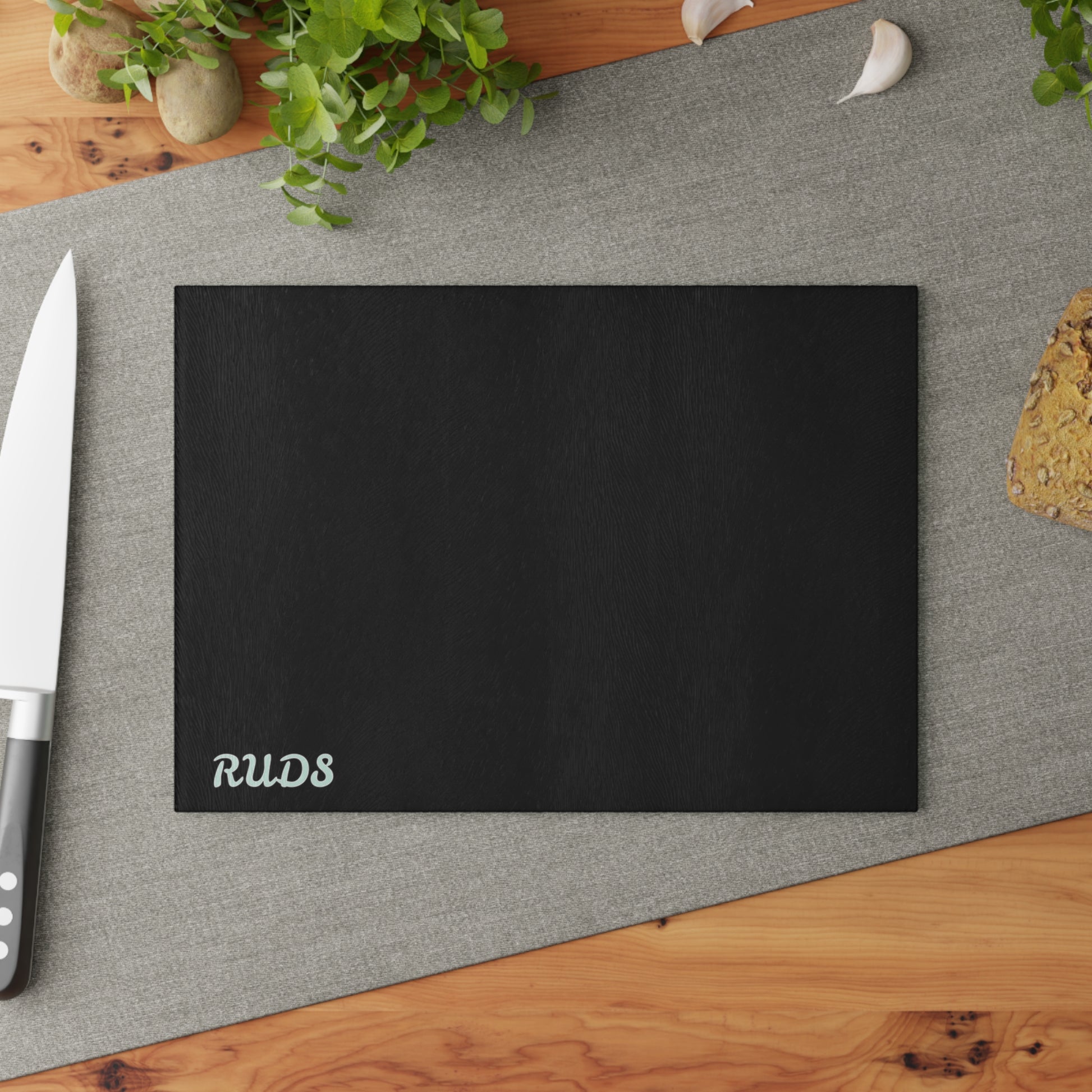 Black glass Cutting Board