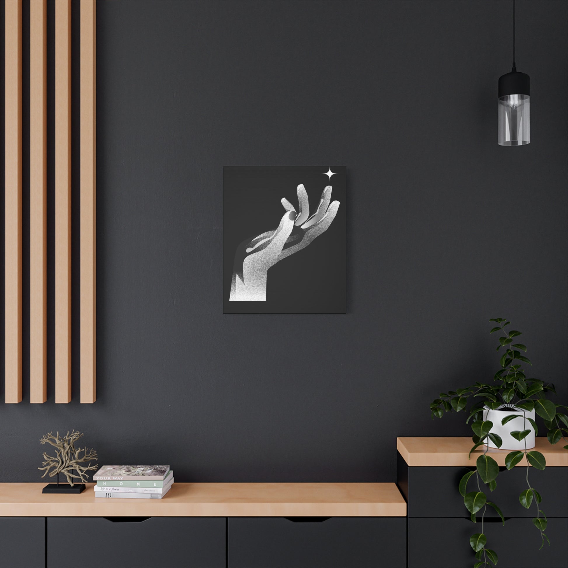 Hand canvas Artwork