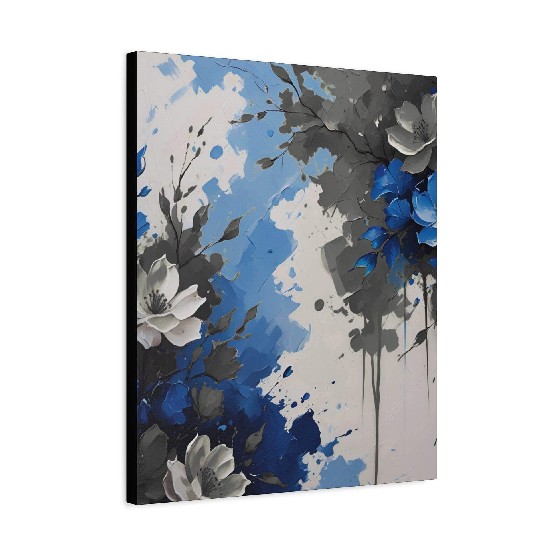 Canvas Print - Autistic Flowers Painting
