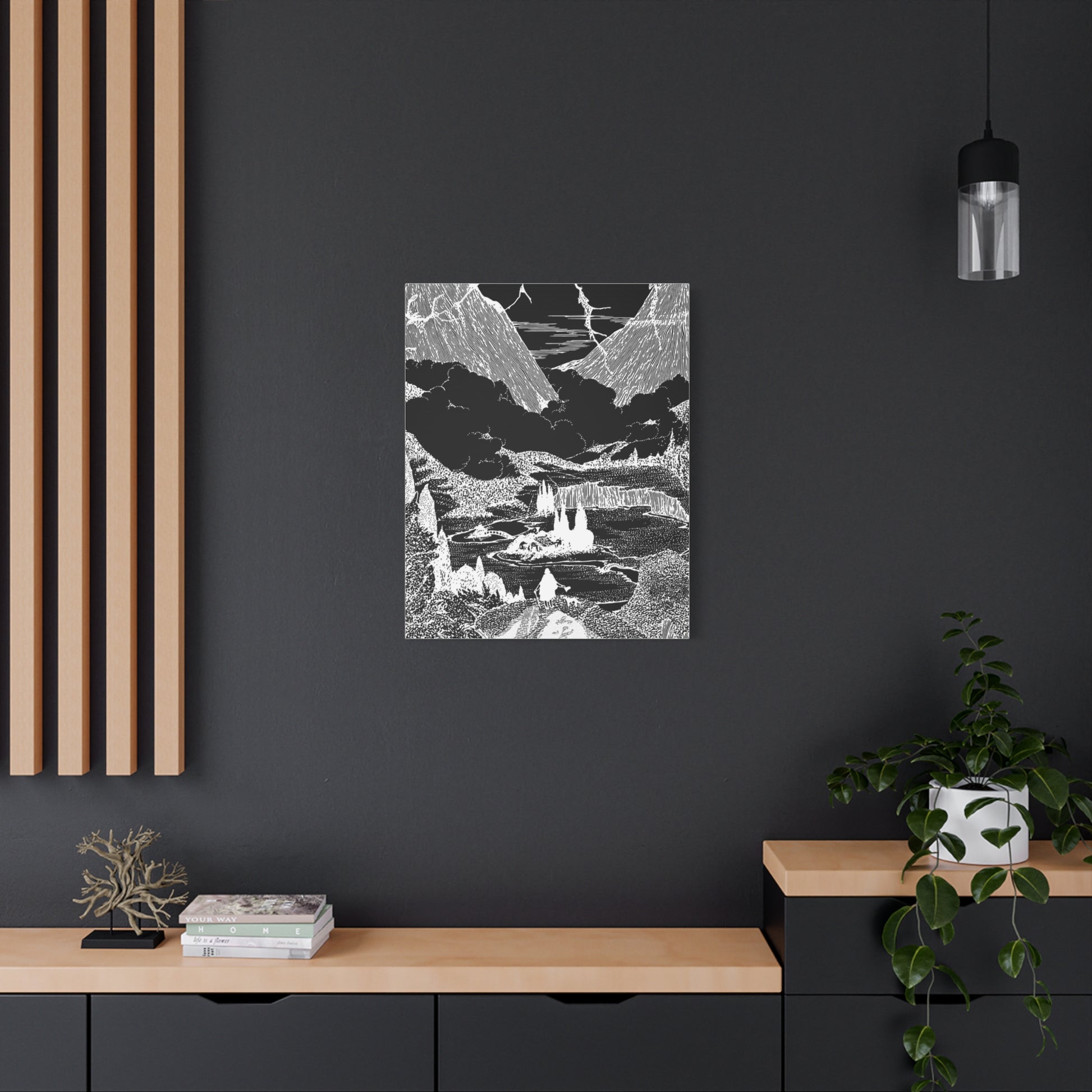 Monochrome Canvas Wall Art