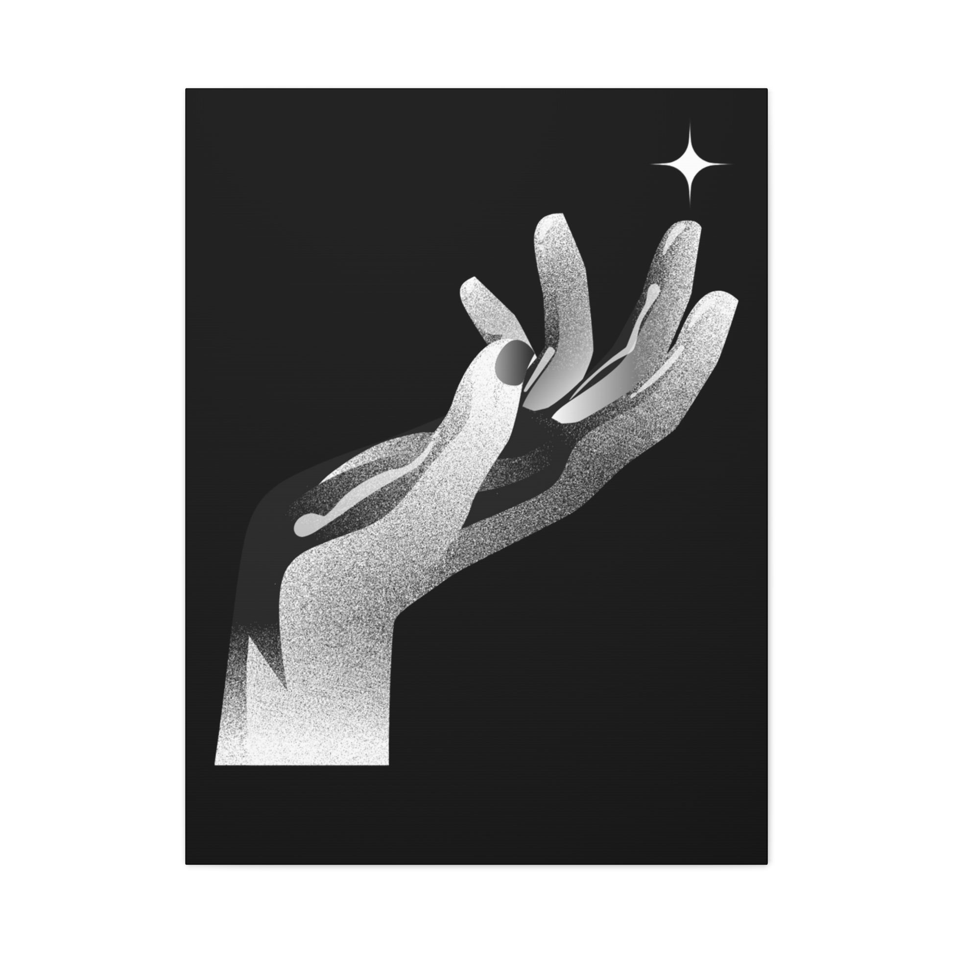 Hand canvas Artwork